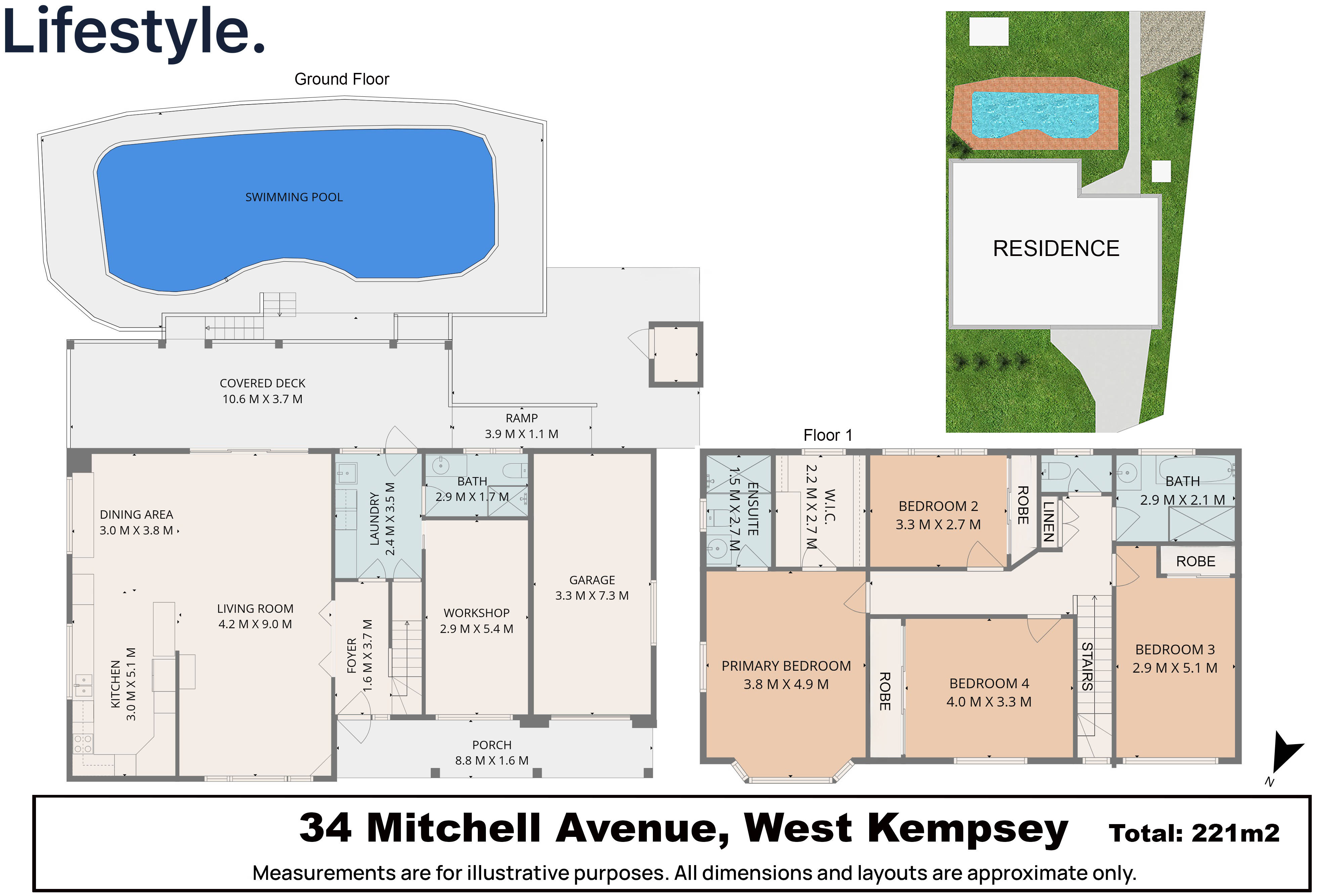 4-bedroom house at 34 Mitchell Avenue, West Kempsey, NSW 2440, Kempsey, New South Wales