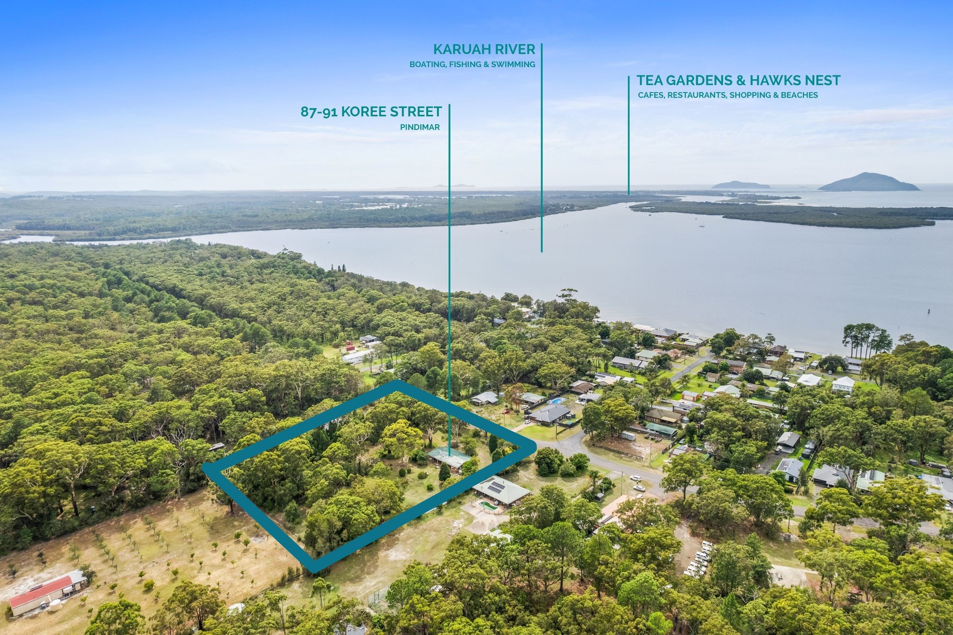 3-bedroom house at 87-91 Koree Street, Pindimar, NSW 2324, Mid-Coast, New South Wales