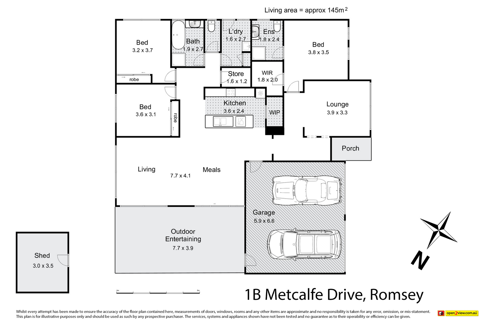 3-bedroom house at 1B METCALFE DRIVE, Romsey VIC 3434, Macedon Ranges, Victoria