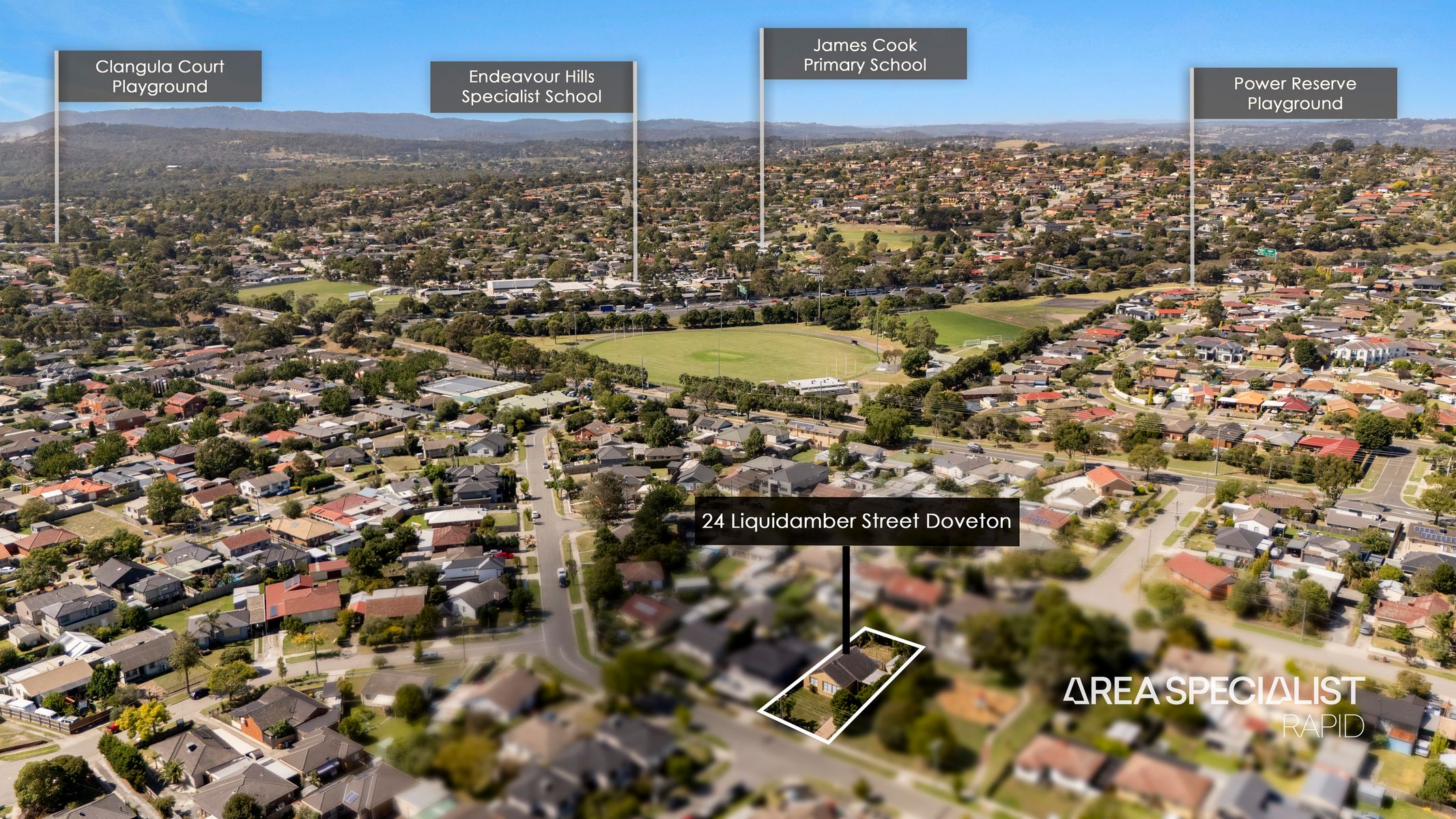 3-bedroom house at 24 LIQUIDAMBER STREET, Doveton VIC 3177, Casey, Victoria