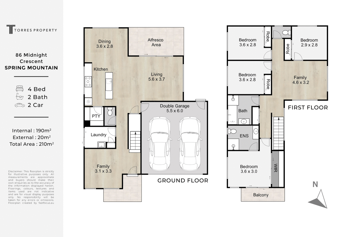 4-bedroom house at 86 Midnight Crescent, Spring Mountain, QLD 4300, Ipswich, Queensland