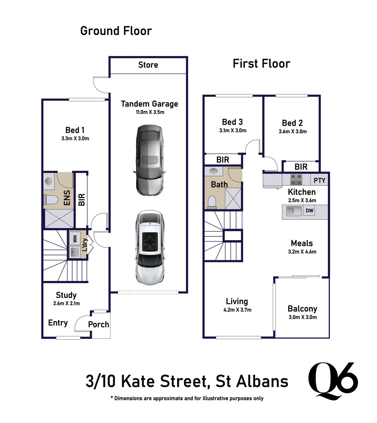 3-bedroom unit at 2/10 Kate Street, St Albans, VIC 3021, Brimbank, Victoria