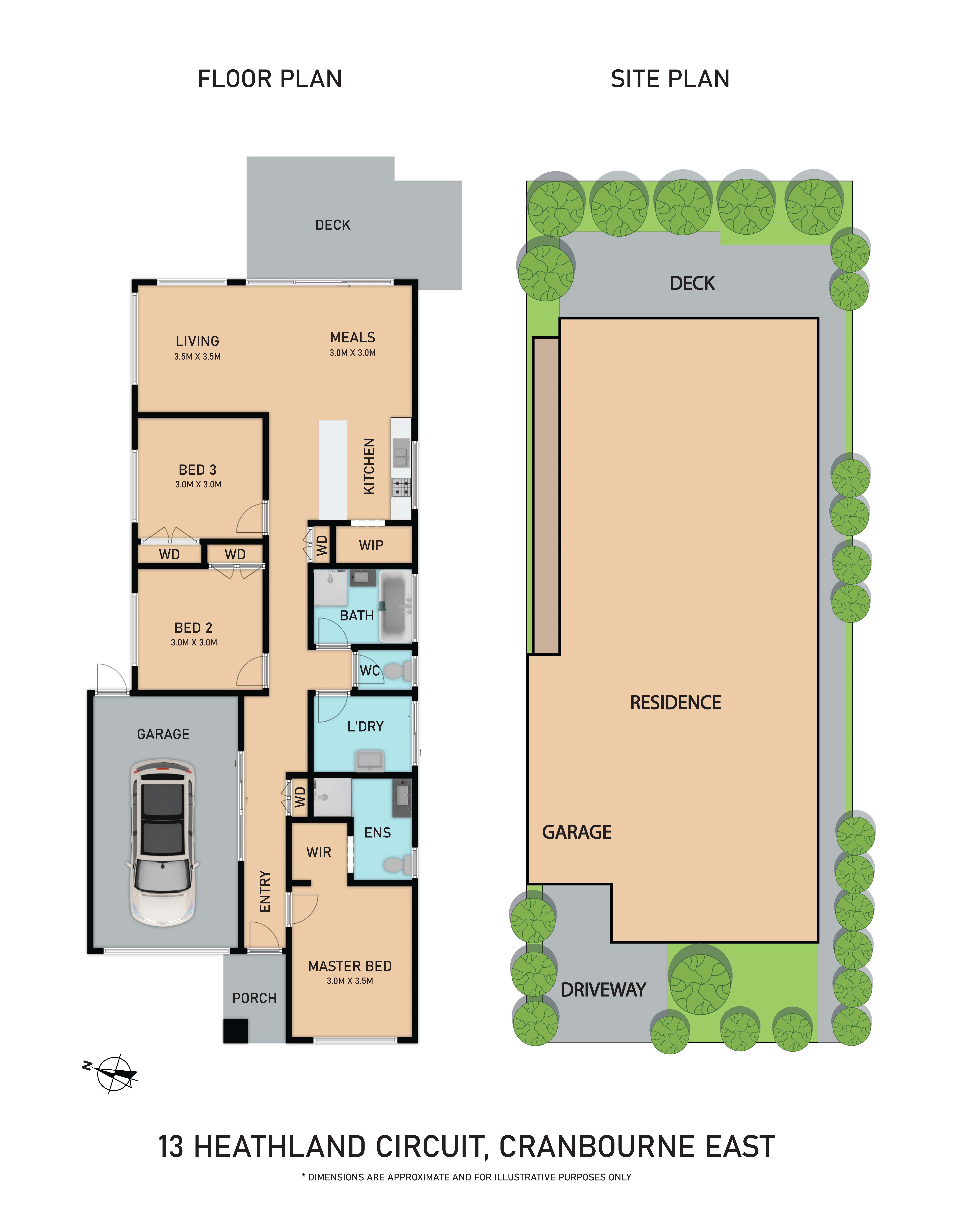 3-bedroom house at 13 Heathland Circuit, Cranbourne East, VIC 3977, Casey, Victoria