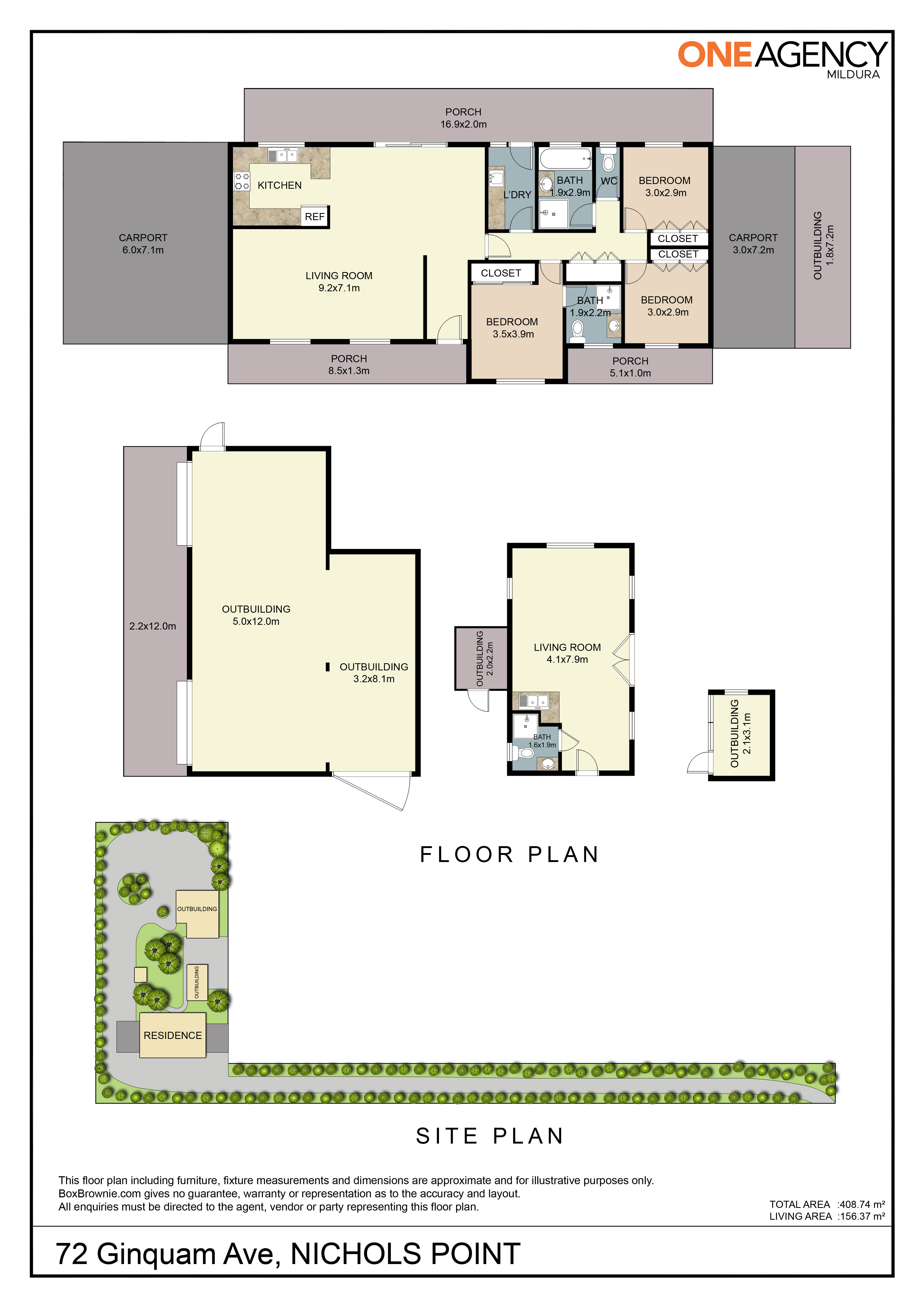 3-bedroom house at 72 GINQUAM AVENUE, Nichols Point VIC 3501, Mildura, Victoria