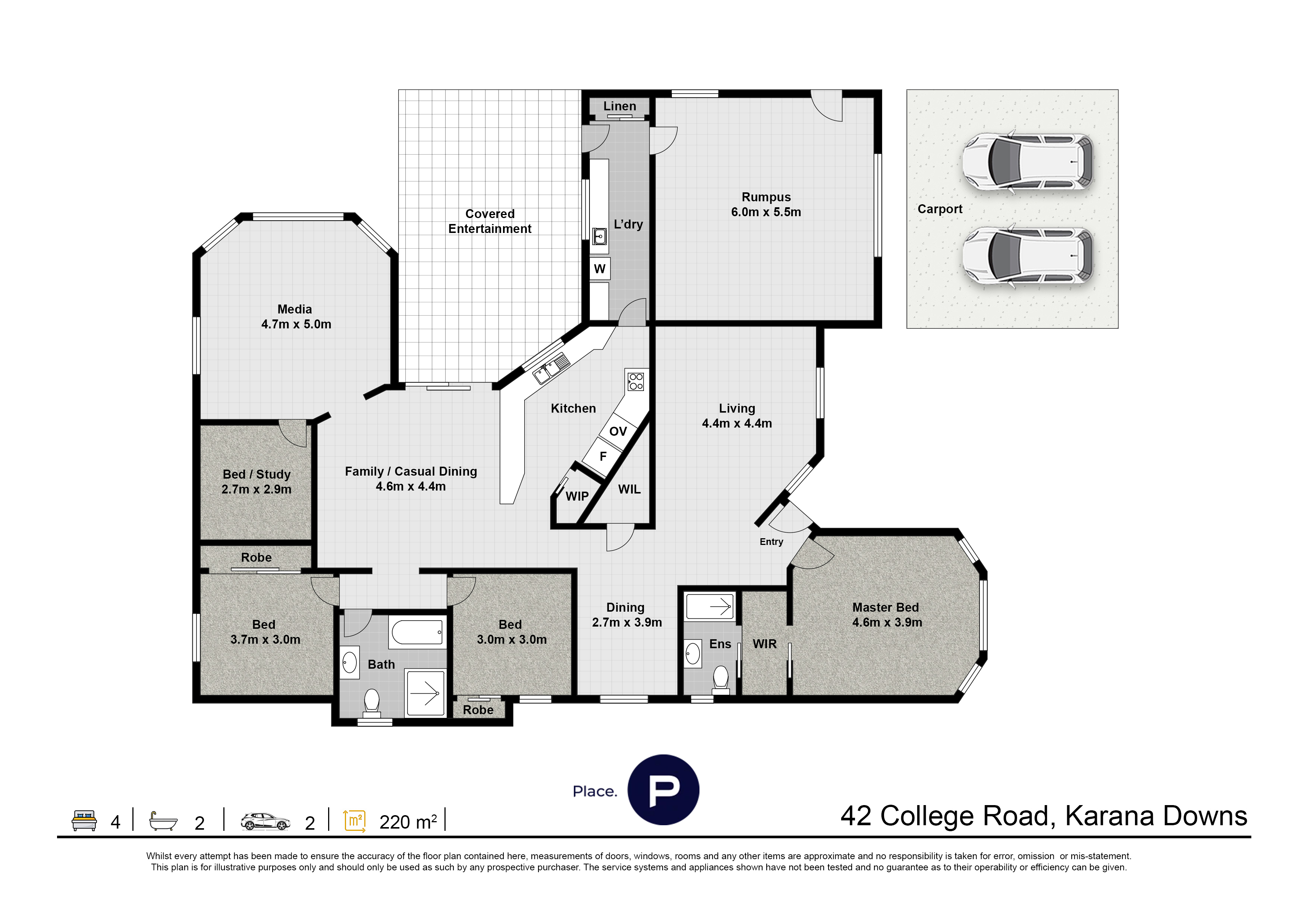 4-bedroom house at 42 COLLEGE ROAD, Karana Downs QLD 4306, Brisbane, Queensland