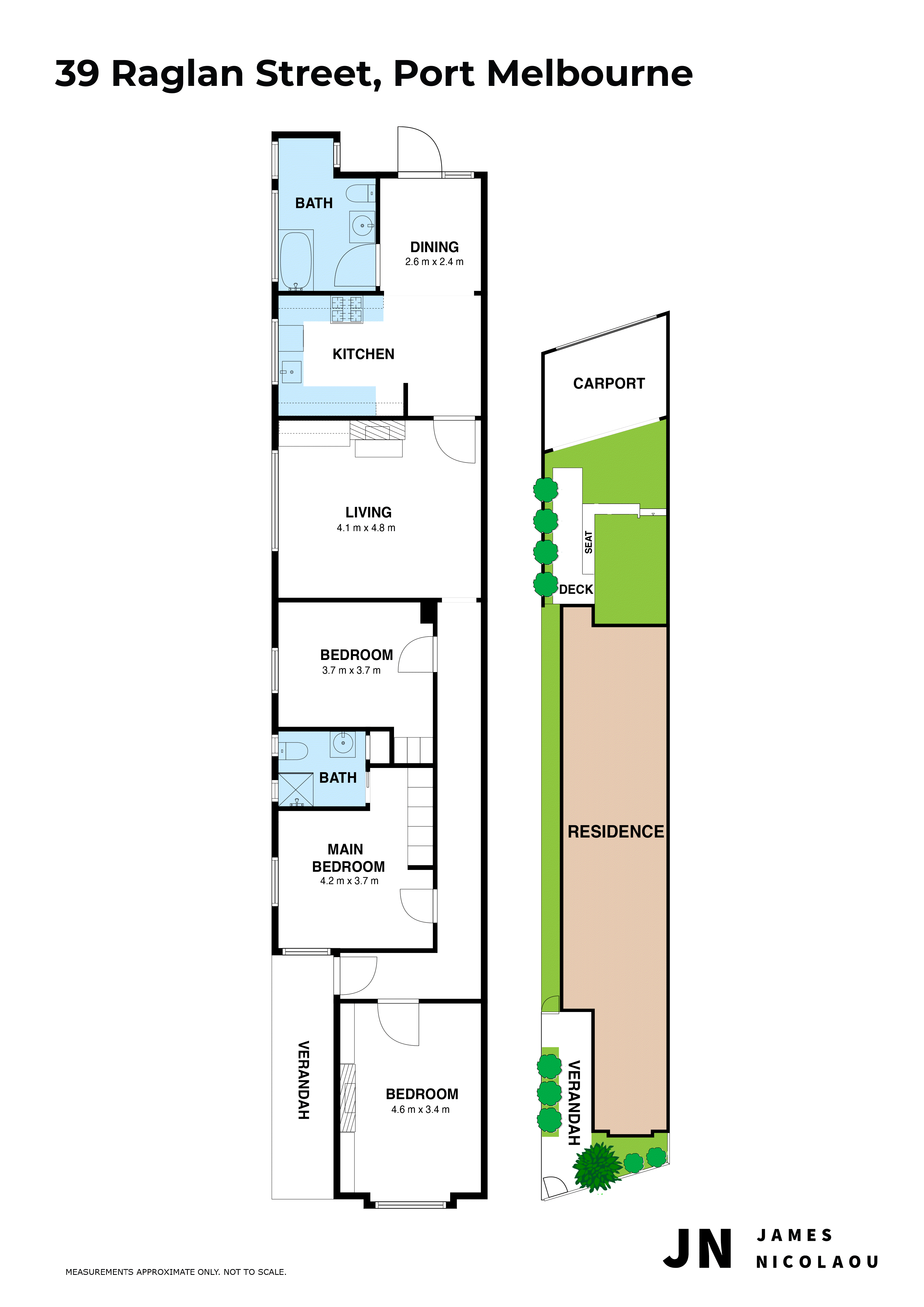 3-bedroom house at 39 Raglan Street, Port Melbourne, VIC 3207, Port Phillip, Victoria