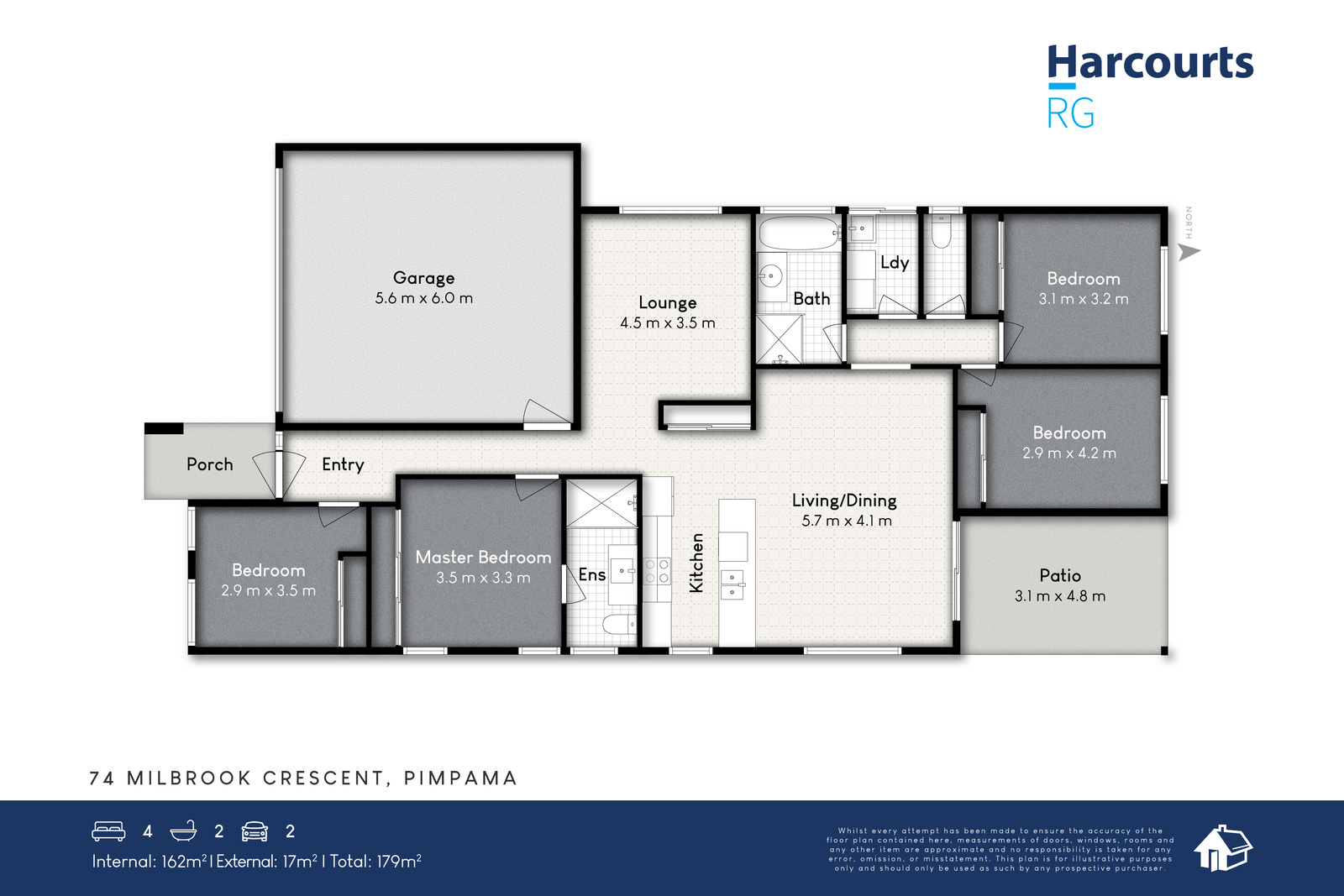 4-bedroom house at 74 Milbrook Crescent, Pimpama, QLD 4209, Gold Coast, Queensland
