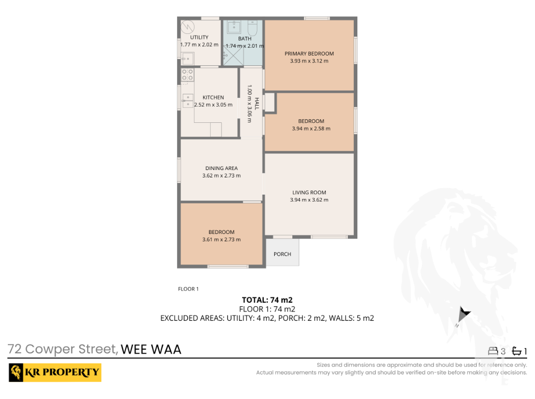 3-bedroom house at 72 COWPER STREET, Wee Waa NSW 2388, Narrabri, New South Wales