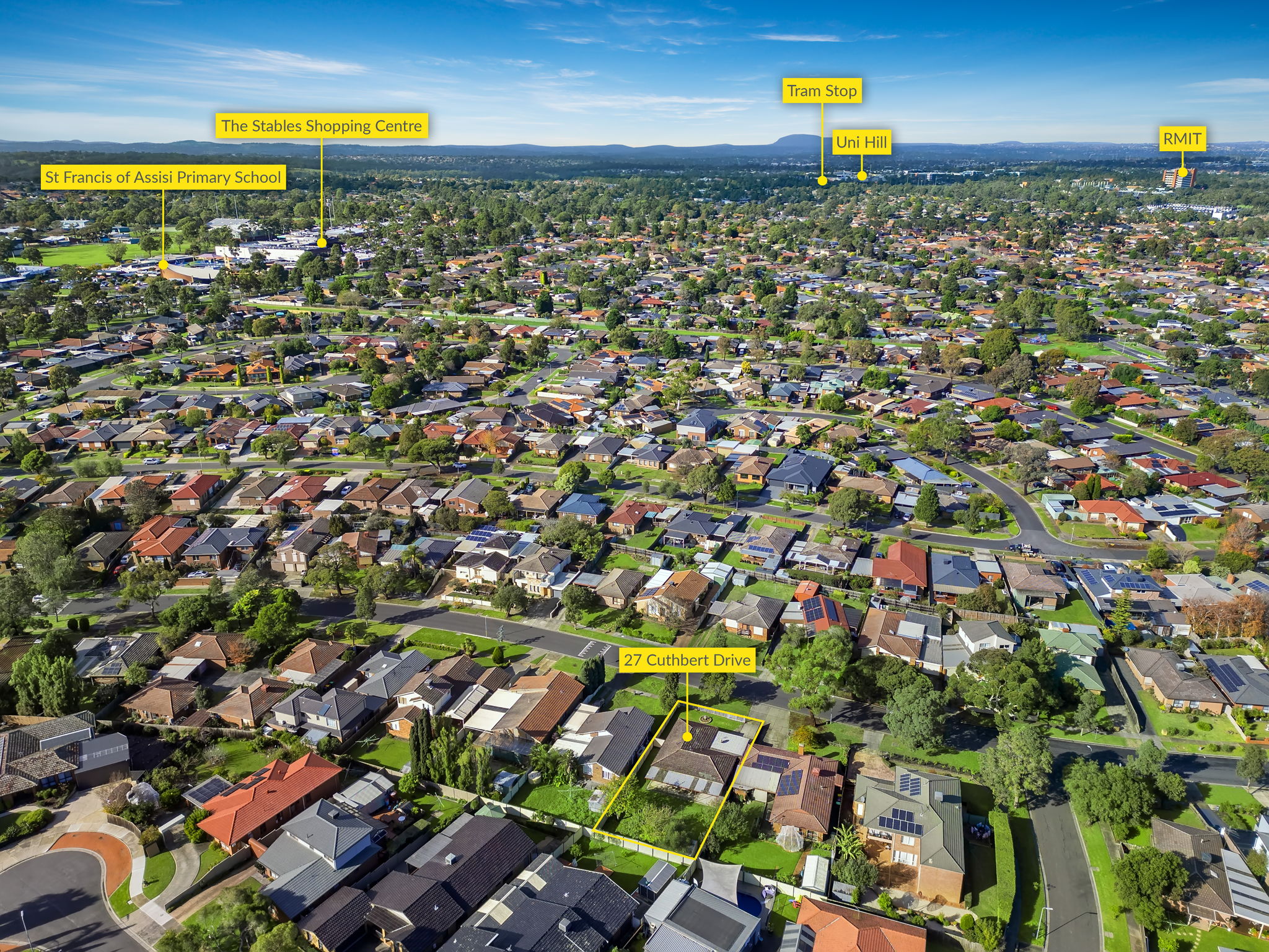 3-bedroom house at 27 Cuthbert Drive, Mill Park, VIC 3082, Whittlesea, Victoria