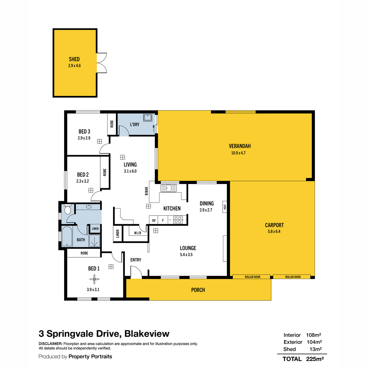 3-bedroom house at 3 SPRINGVALE DRIVE, Blakeview SA 5114, Playford, South Australia