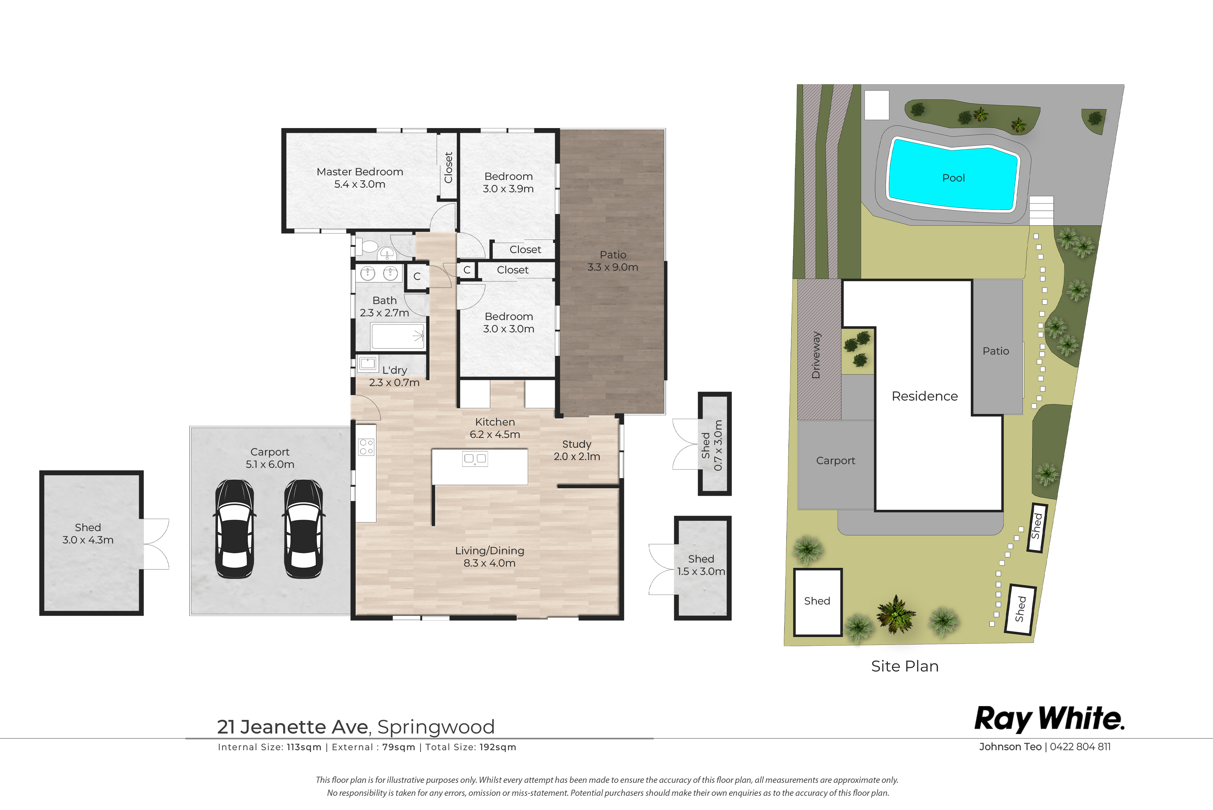 3-bedroom house at 21 JEANETTE AVENUE, Springwood QLD 4127, Logan, Queensland