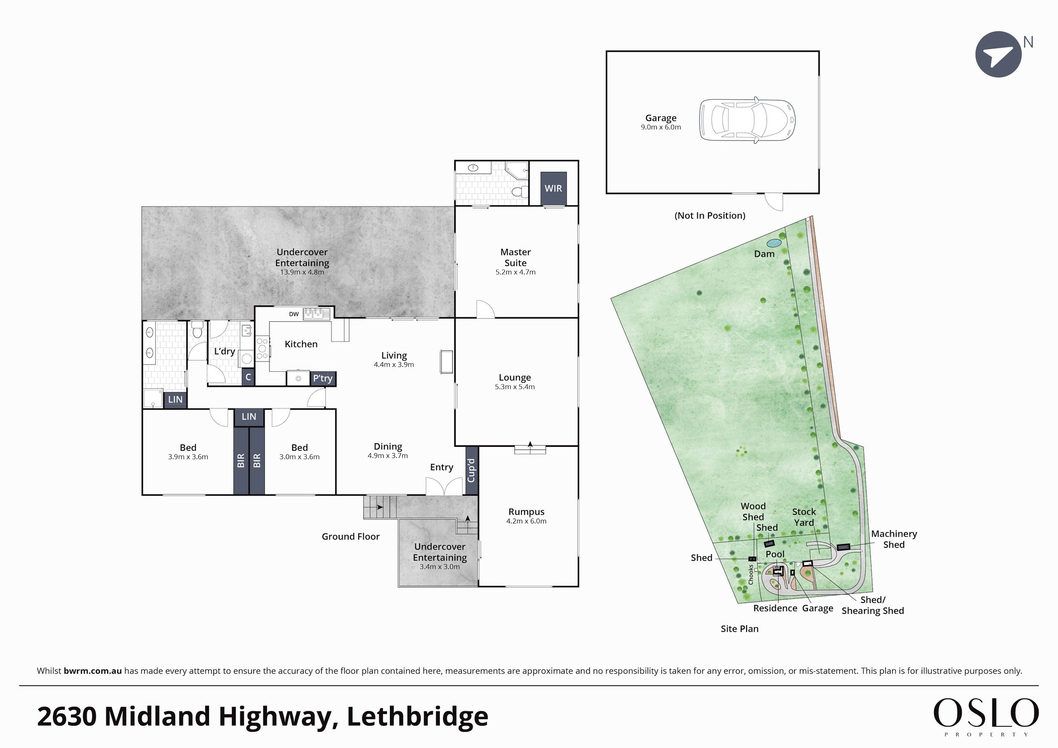 3-bedroom house at 2630 MIDLAND HIGHWAY, Lethbridge VIC 3332, Golden Plains, Victoria