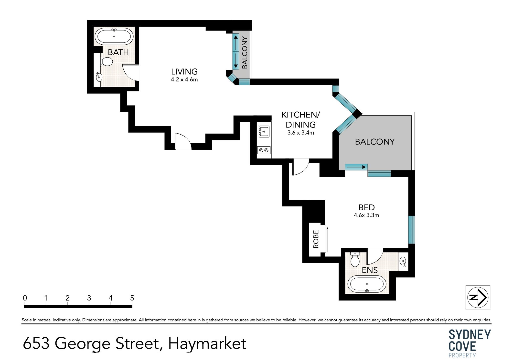 1-bedroom unit at 508/653 George Street, Sydney, Nsw, 2000, Sydney, New South Wales