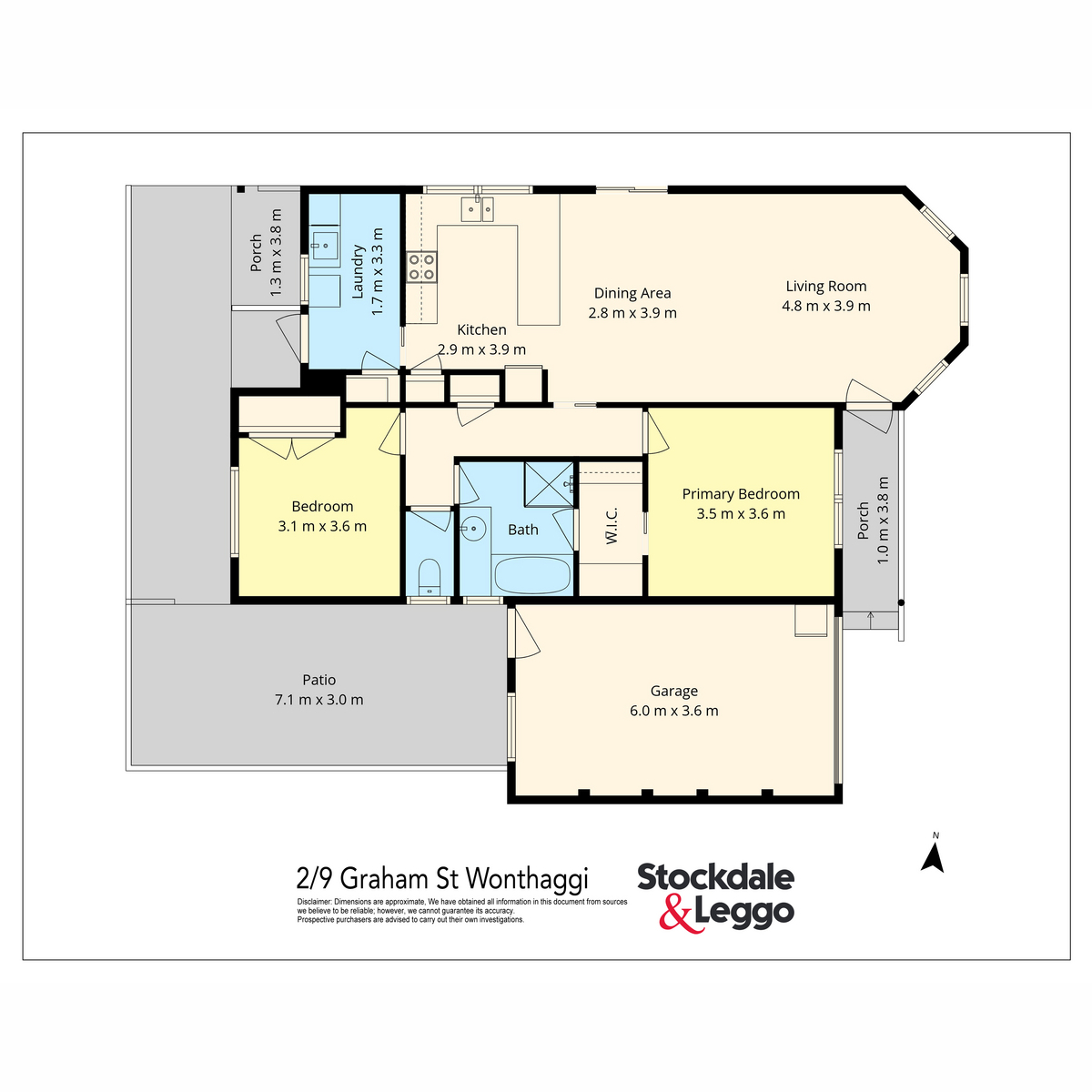 2-bedroom unit at 2 9 GRAHAM STREET, WONTHAGGI VIC 3995, Bass Coast, Victoria