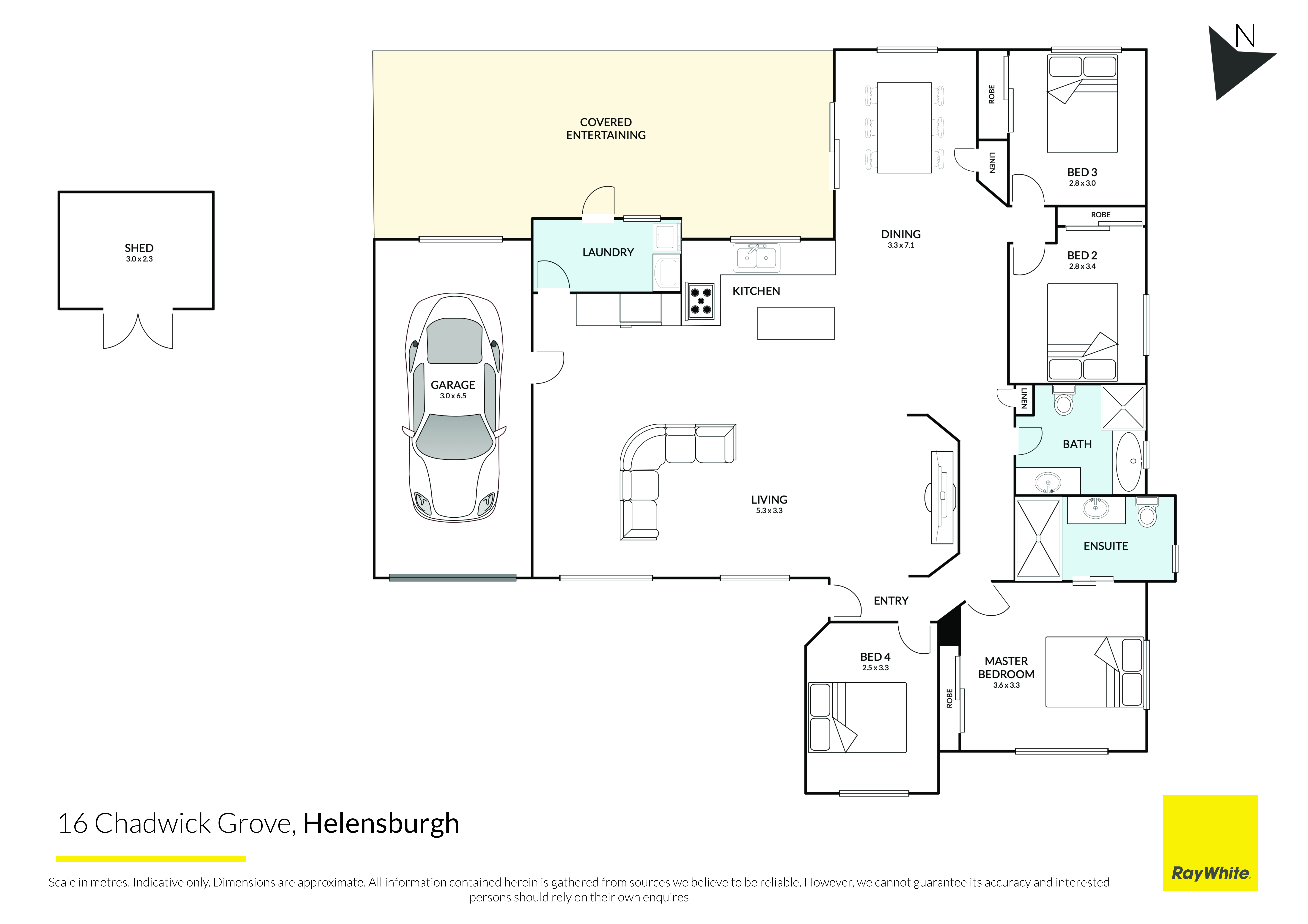 4-bedroom house at 16 Chadwick Grove, Helensburgh, NSW 2508, Wollongong, New South Wales