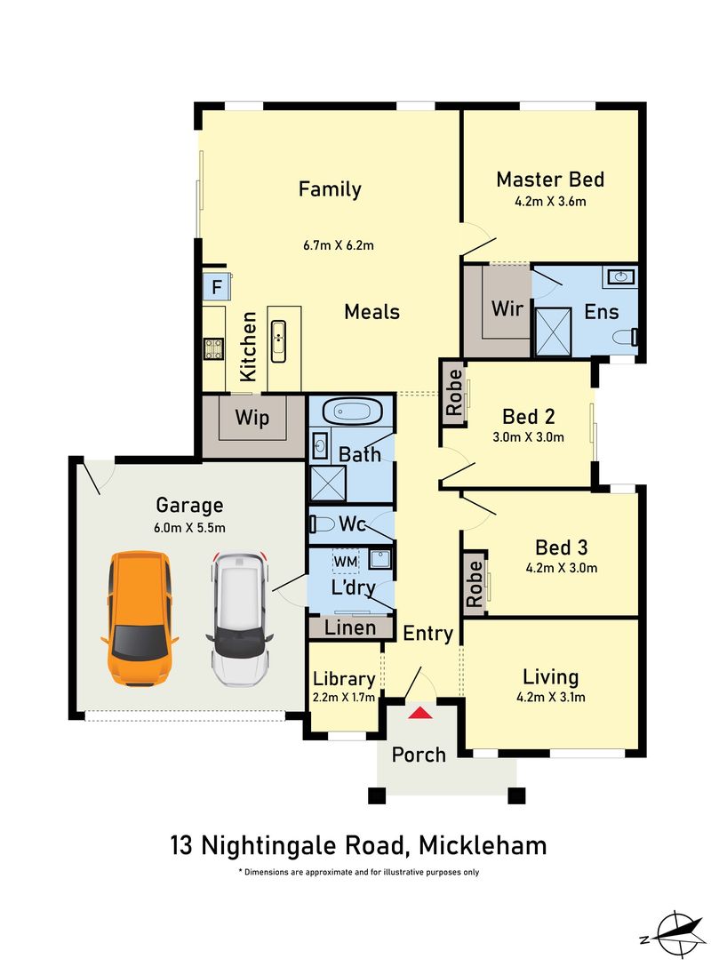 3-bedroom house at 13 NIGHTINGALE ROAD, Mickleham VIC 3064, , Victoria