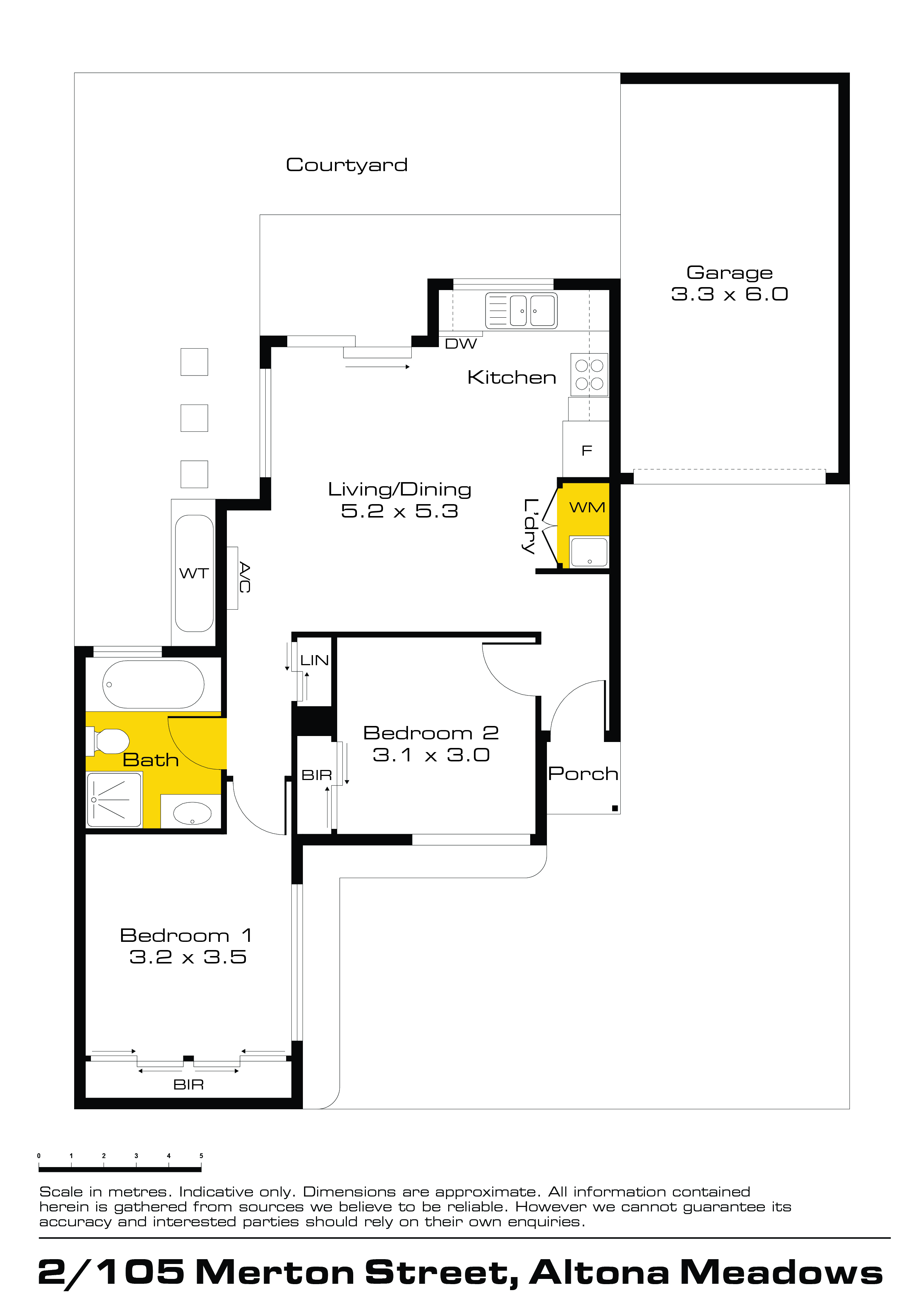 2-bedroom unit at 2/105 Merton Street, Altona Meadows, VIC 3028, Hobsons Bay, Victoria