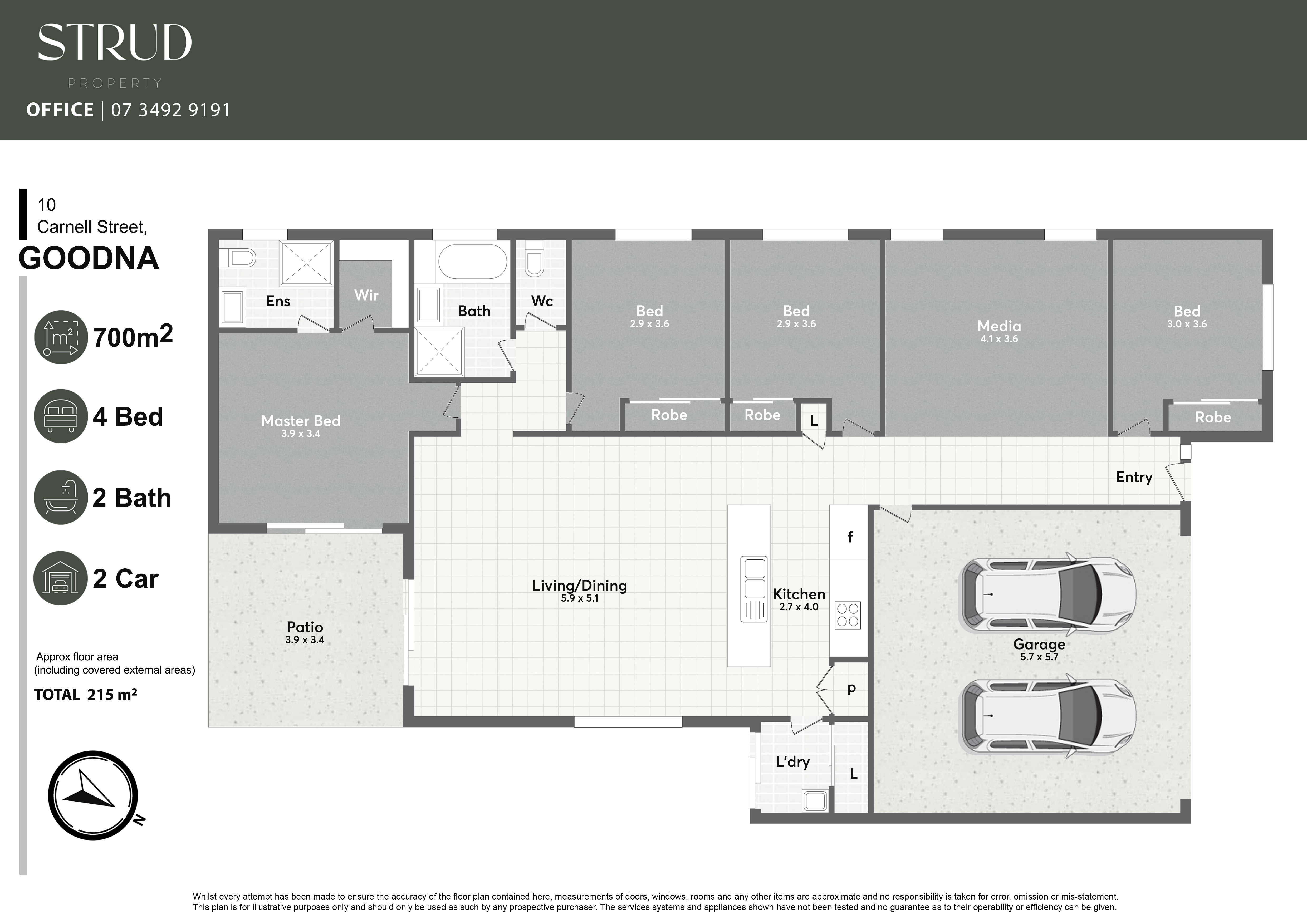 4-bedroom house at 10 CARNELL STREET, Goodna QLD 4300, Ipswich, Queensland