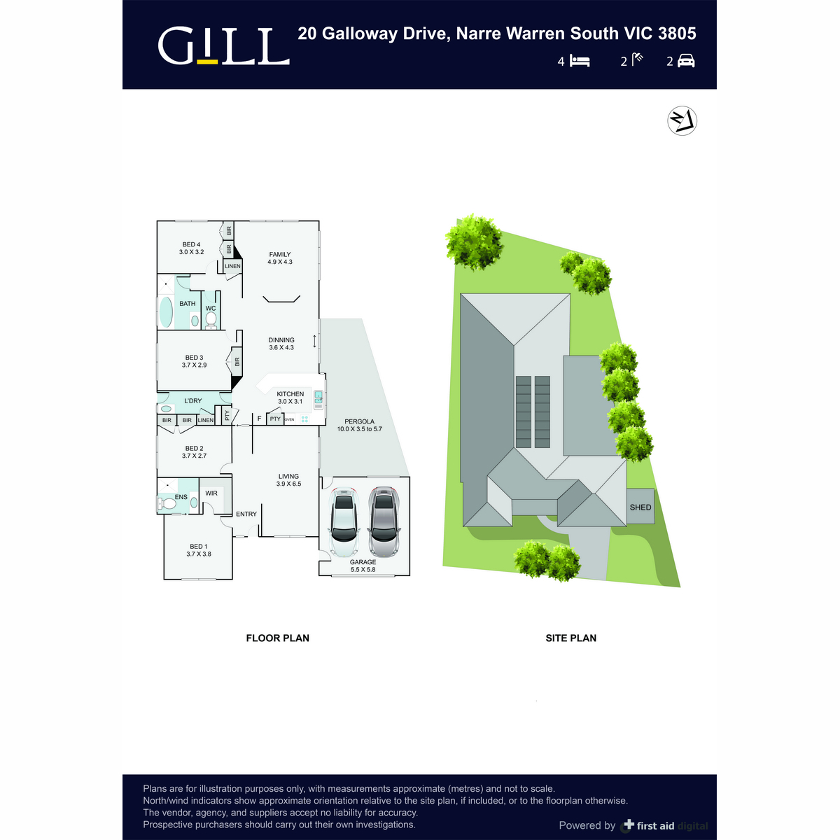 20 GALLOWAY DRIVE, Narre Warren South VIC 3805 - Image 2