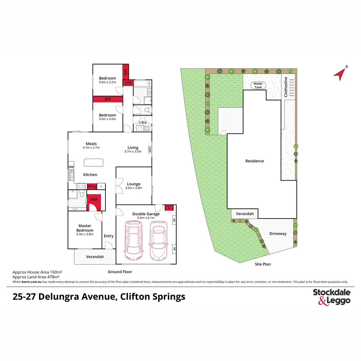 3-bedroom house at 25-27 Delungra Avenue, Clifton Springs, VIC 3222, Greater Geelong, Victoria