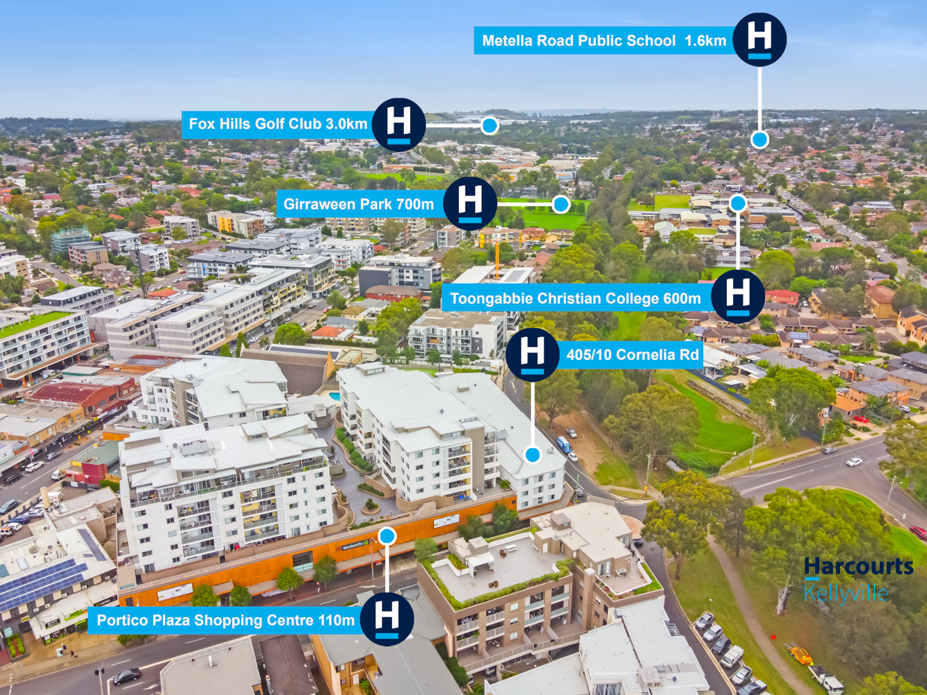 2-bedroom unit at 405/10 Cornelia Road, Toongabbie, NSW 2146, Parramatta, New South Wales