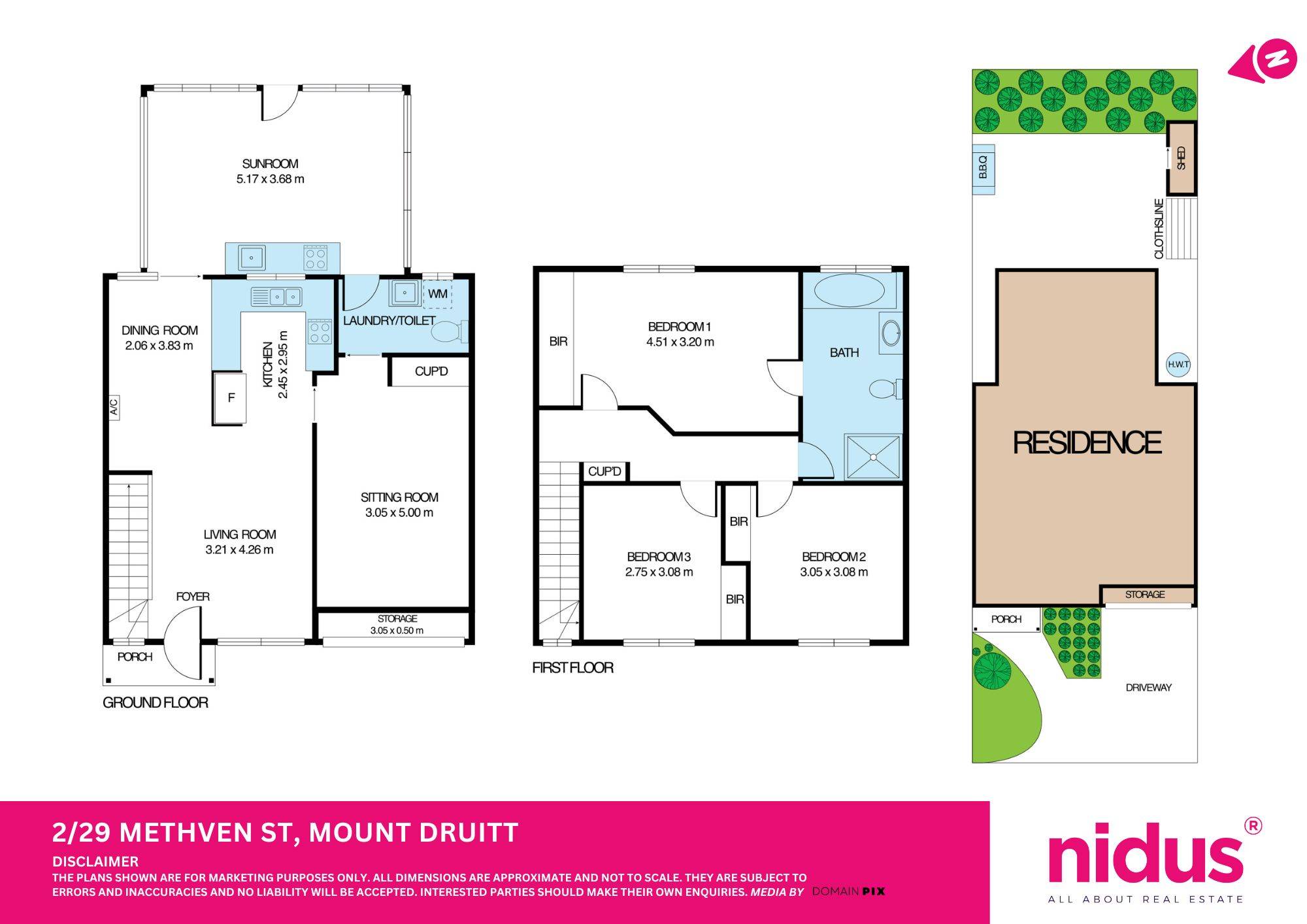 3-bedroom unit at 2/29 Methven Street, Mount Druitt, NSW 2770, Blacktown, New South Wales