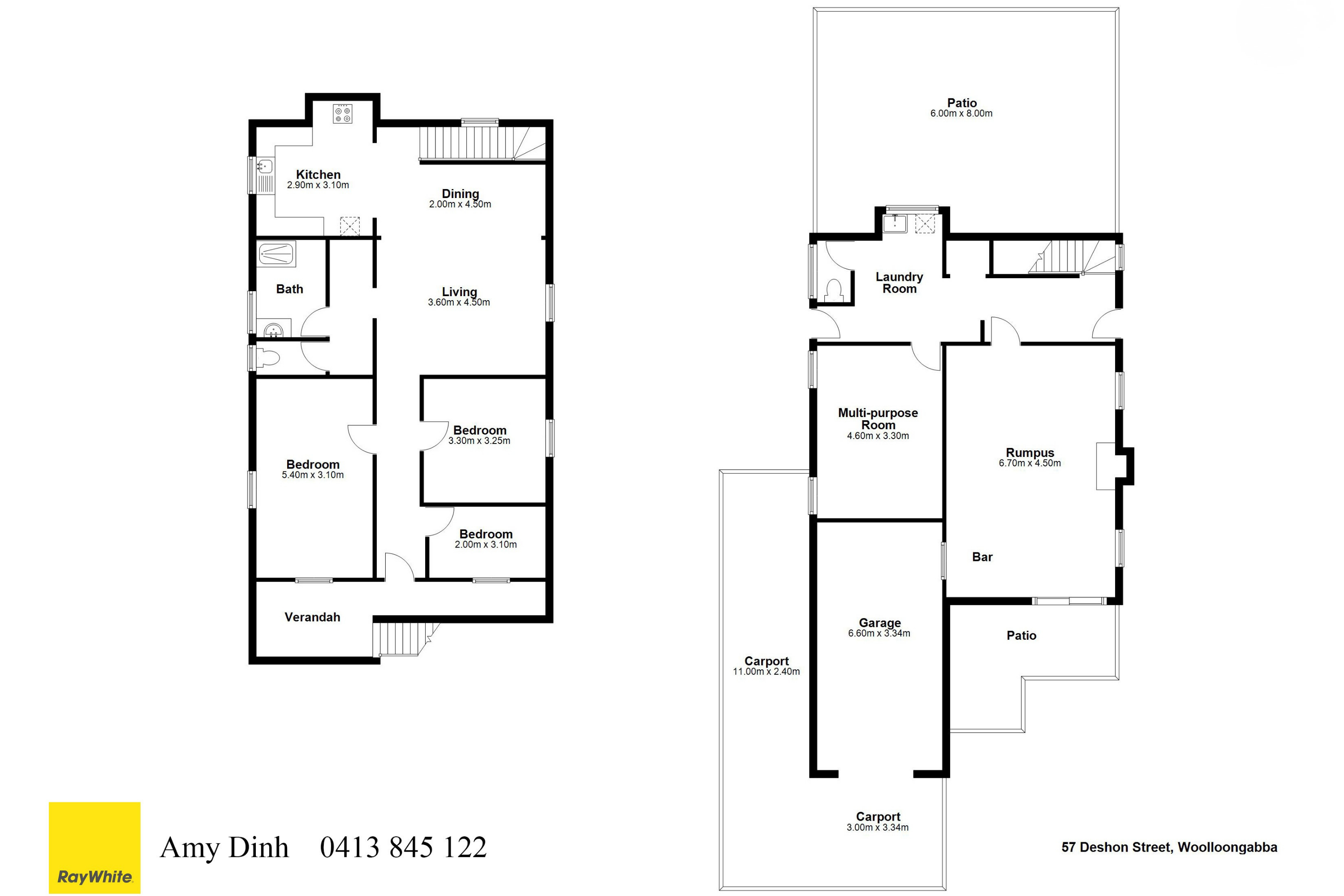 3-bedroom house at 57 Deshon Street, Woolloongabba, QLD 4102, Brisbane, Queensland
