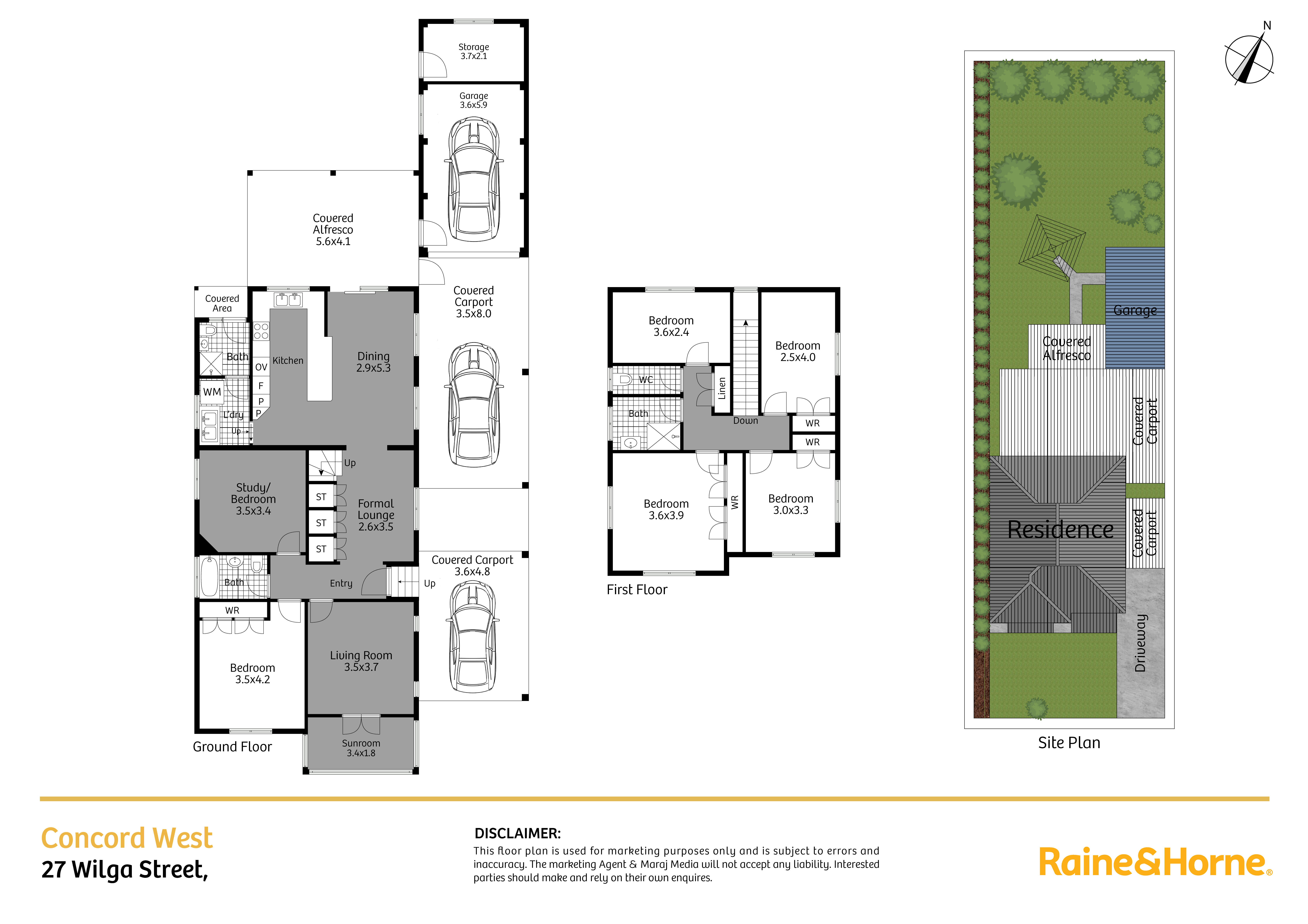 5-bedroom house at 27 Wilga Street, Concord West, NSW 2138, Canada Bay, New South Wales
