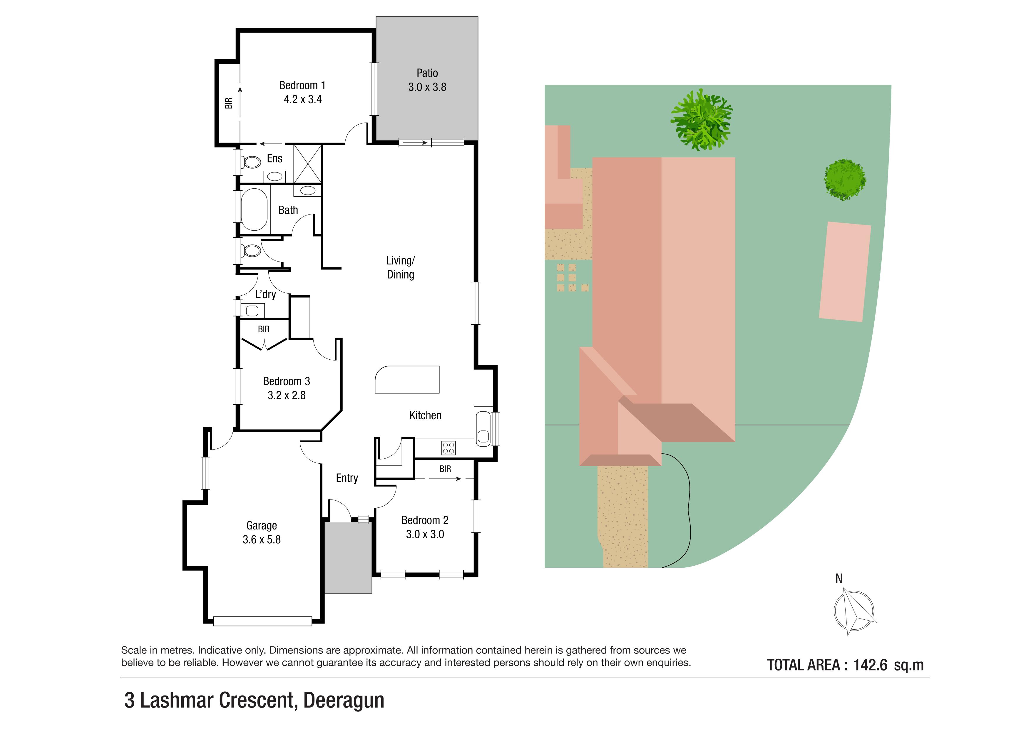 3-bedroom house at 3 LASHMAR CRESCENT, Deeragun QLD 4818, Townsville, Queensland