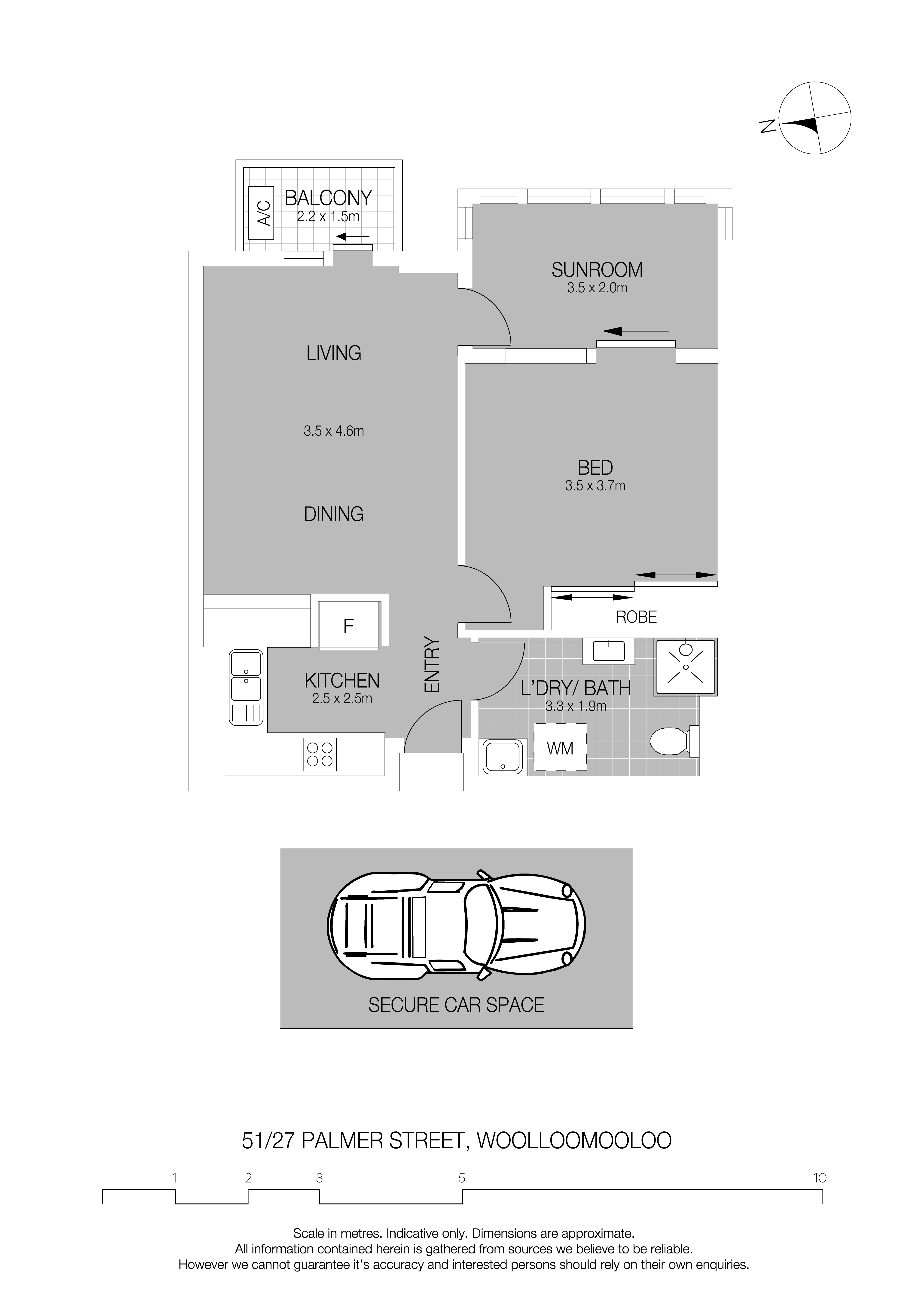 1-bedroom unit at 51/27-51 Palmer Street, Woolloomooloo, NSW 2011, Sydney, New South Wales