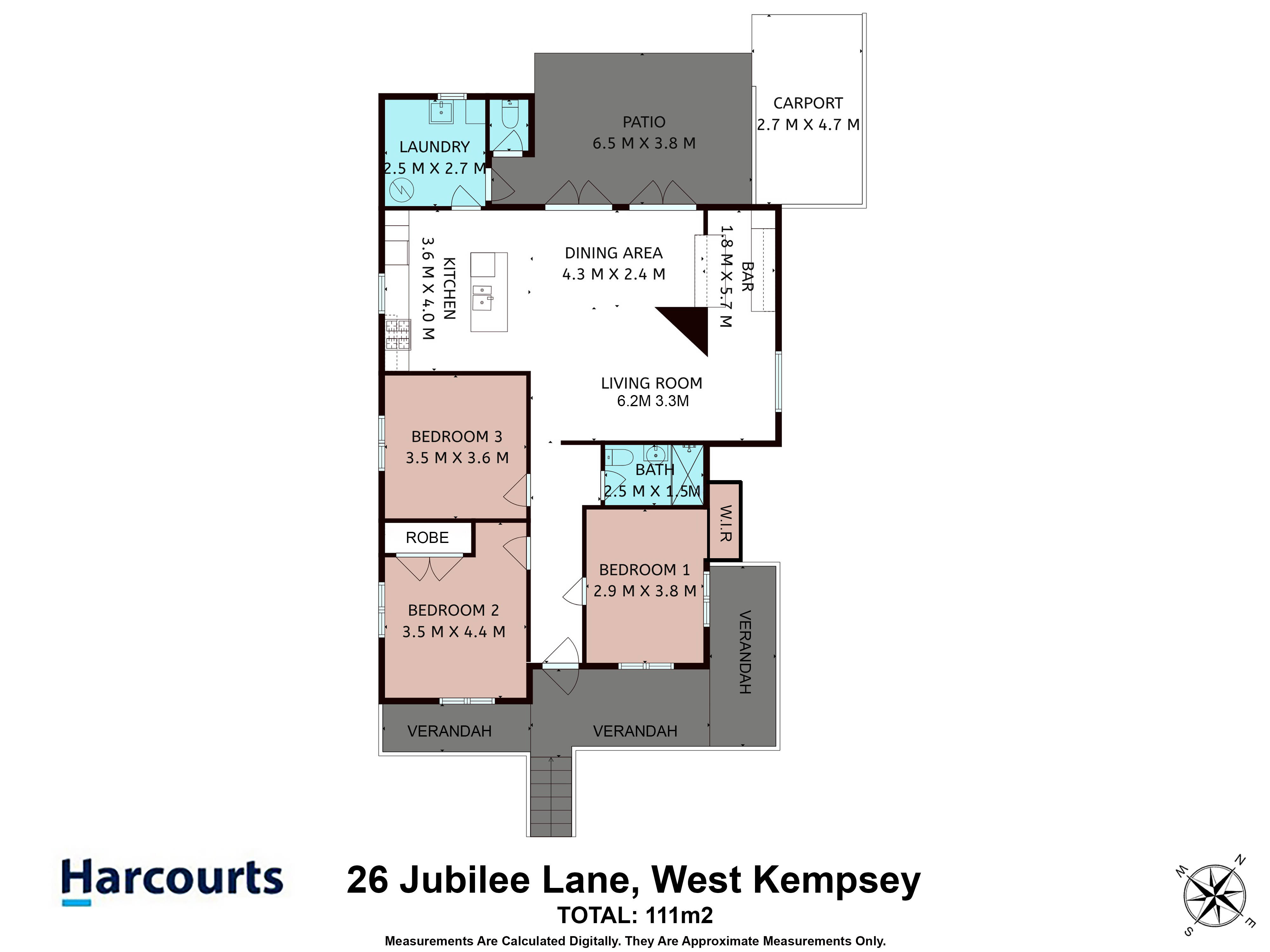 3-bedroom house at 26 Jubilee Lane, West Kempsey, NSW 2440, Kempsey, New South Wales