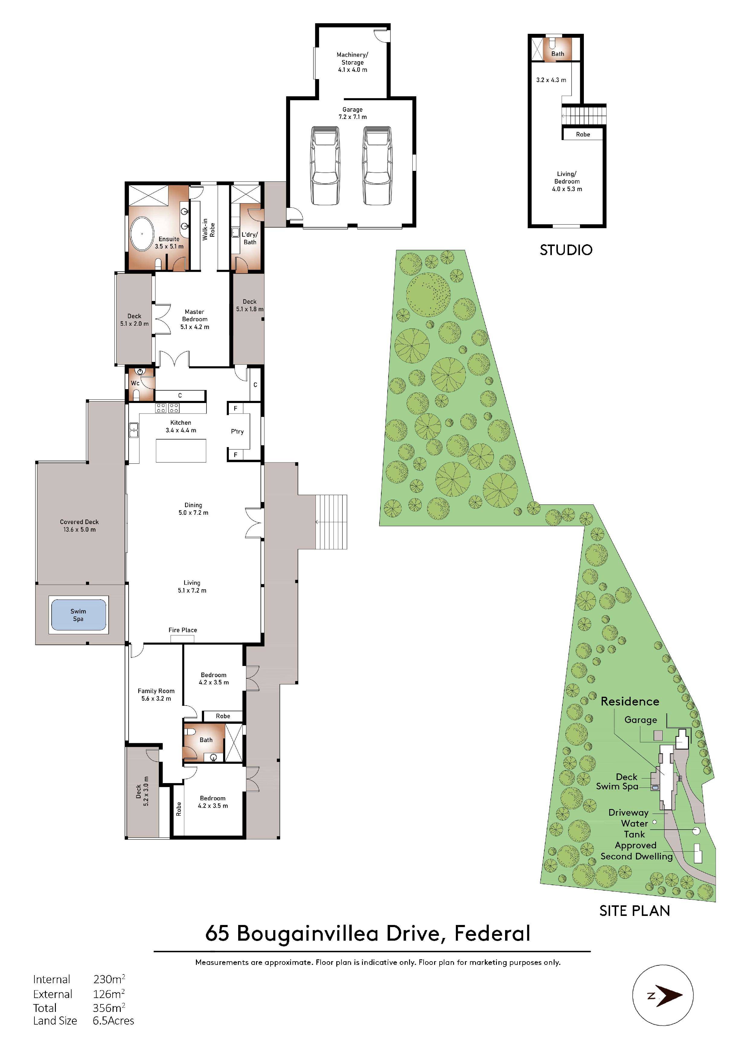 4-bedroom house at 65 Bougainvillea Drive, Federal, NSW 2480, Byron, New South Wales