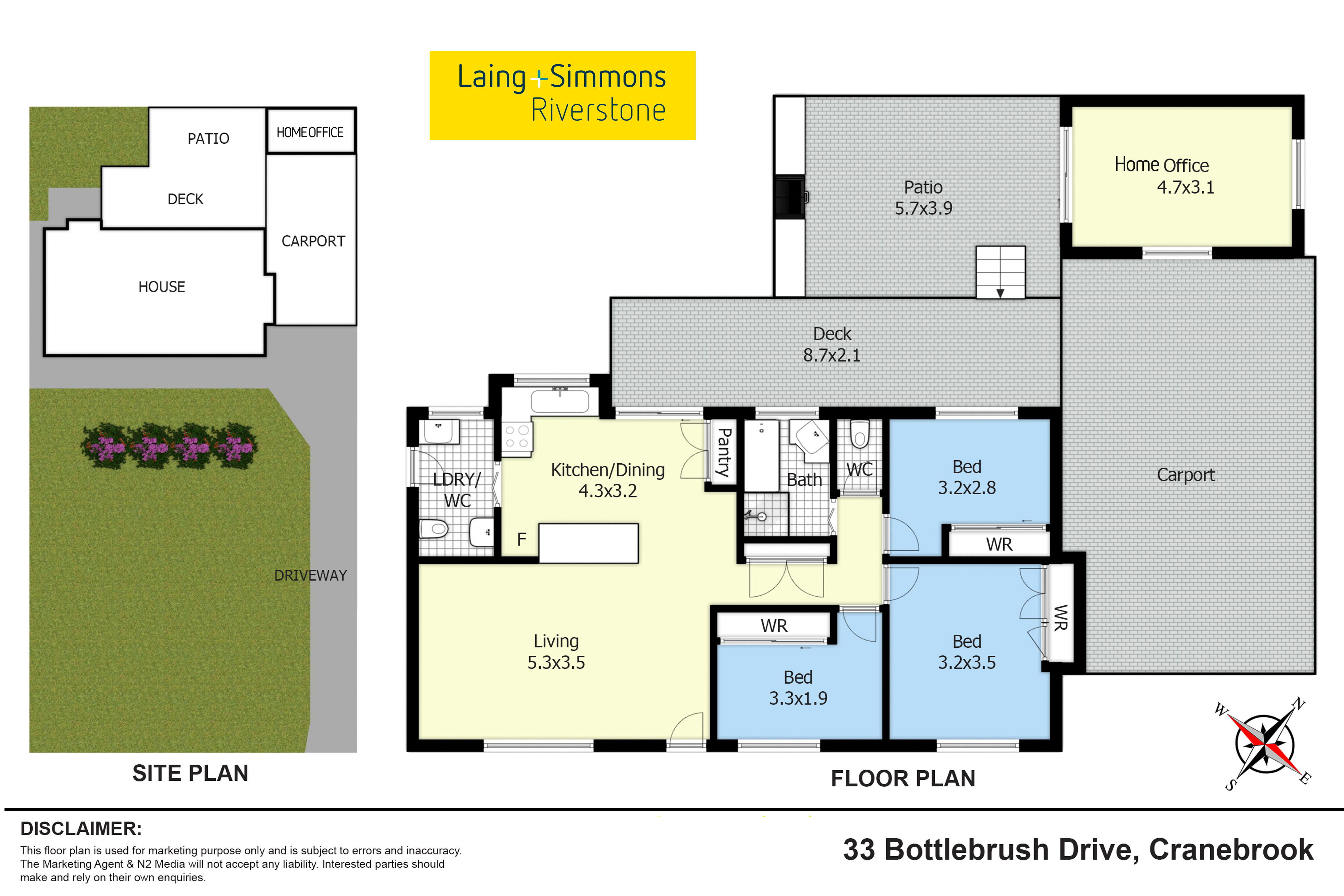 3-bedroom house at 33 BOTTLEBRUSH DRIVE, Cranebrook NSW 2749, Penrith, New South Wales