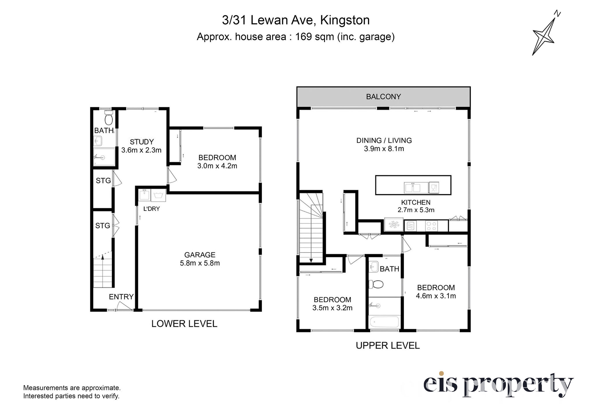 3-bedroom unit at 3/31 Lewan Avenue, Kingston, TAS 7050, Kingborough, Tasmania