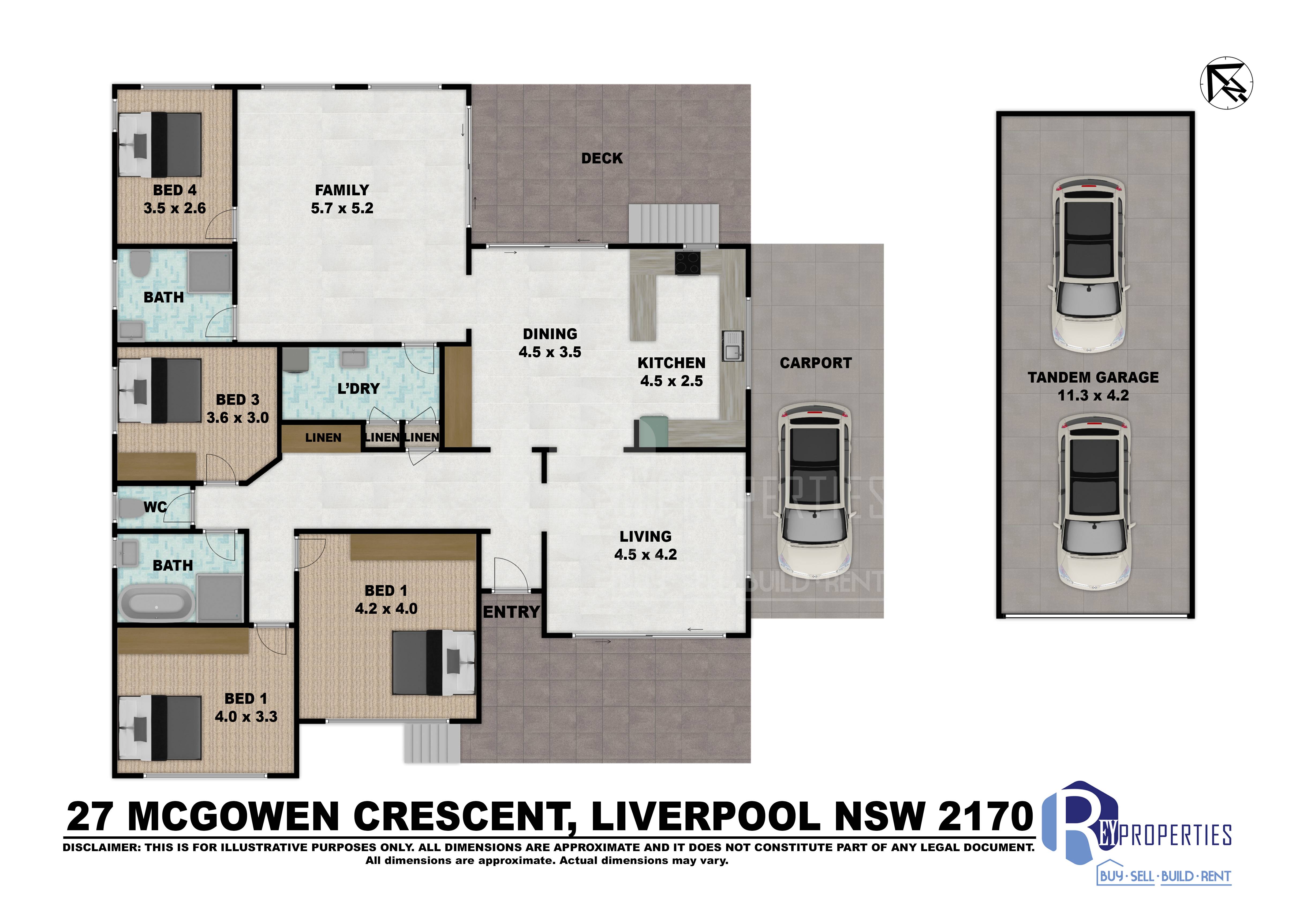 4-bedroom house at 27 Mcgowen Crescent, Liverpool, NSW 2170, Liverpool, New South Wales