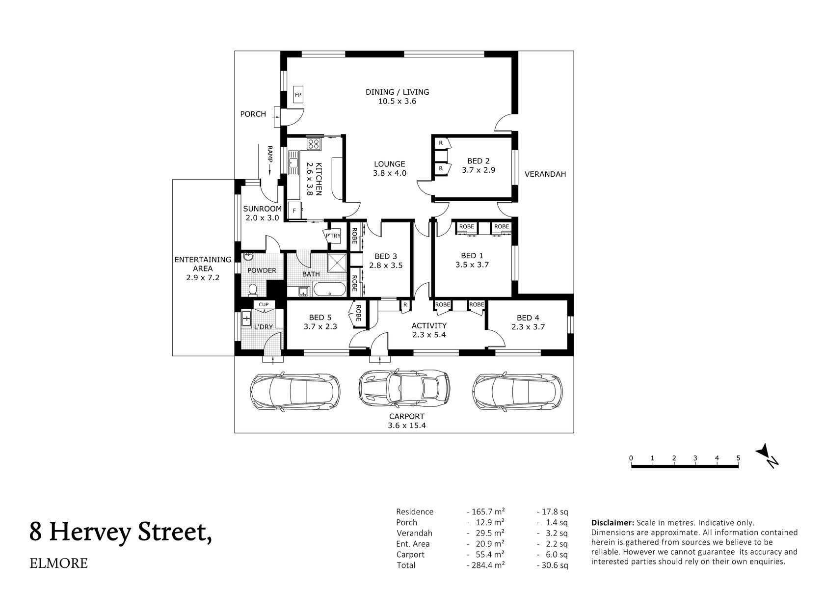 5-bedroom house at 8 Hervey Street, Elmore, VIC 3558, Greater Bendigo, Victoria