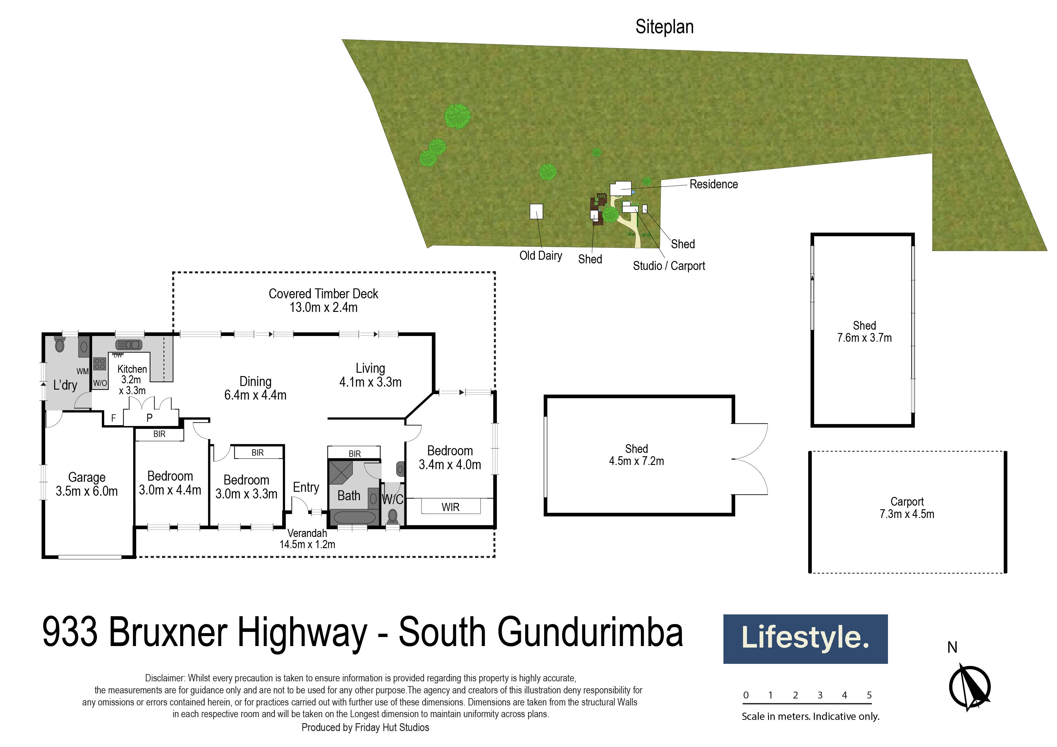 3-bedroom house at 933 Bruxner Highway, South Gundurimba, NSW 2480, Lismore, New South Wales