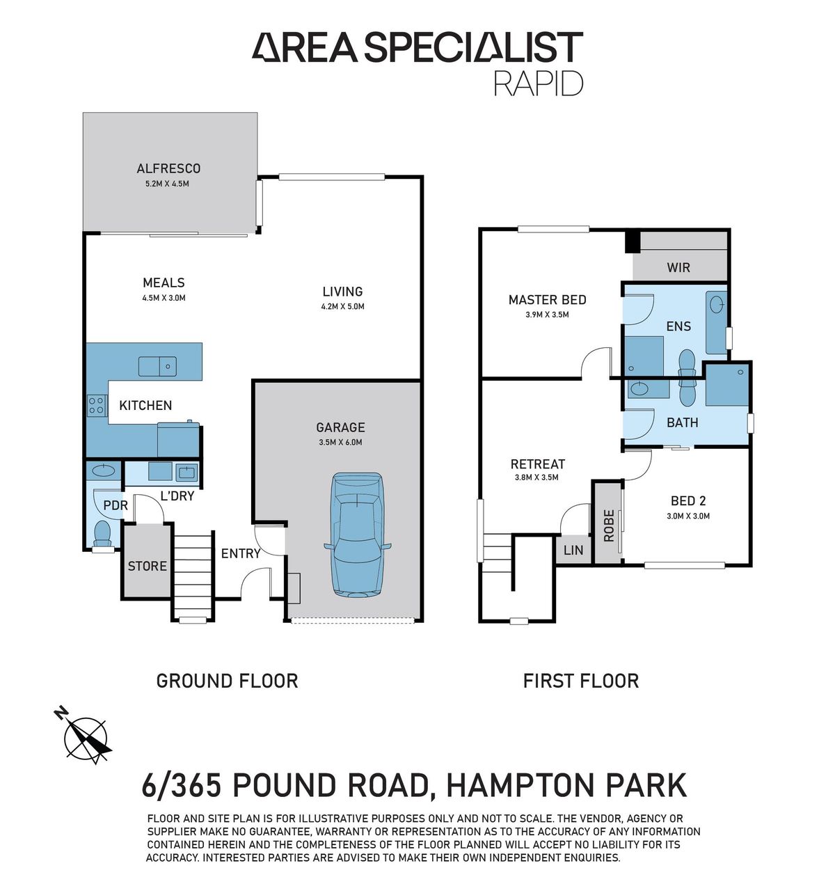 2-bedroom house at 6 365 POUND ROAD, HAMPTON PARK VIC 3976, Casey, Victoria