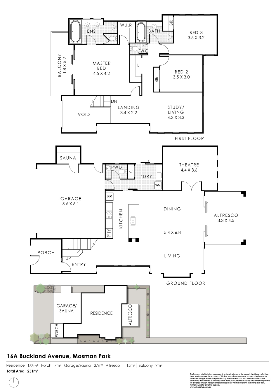 3-bedroom house at 16A Buckland Avenue, Mosman Park, WA 6012, Mosman Park, Western Australia