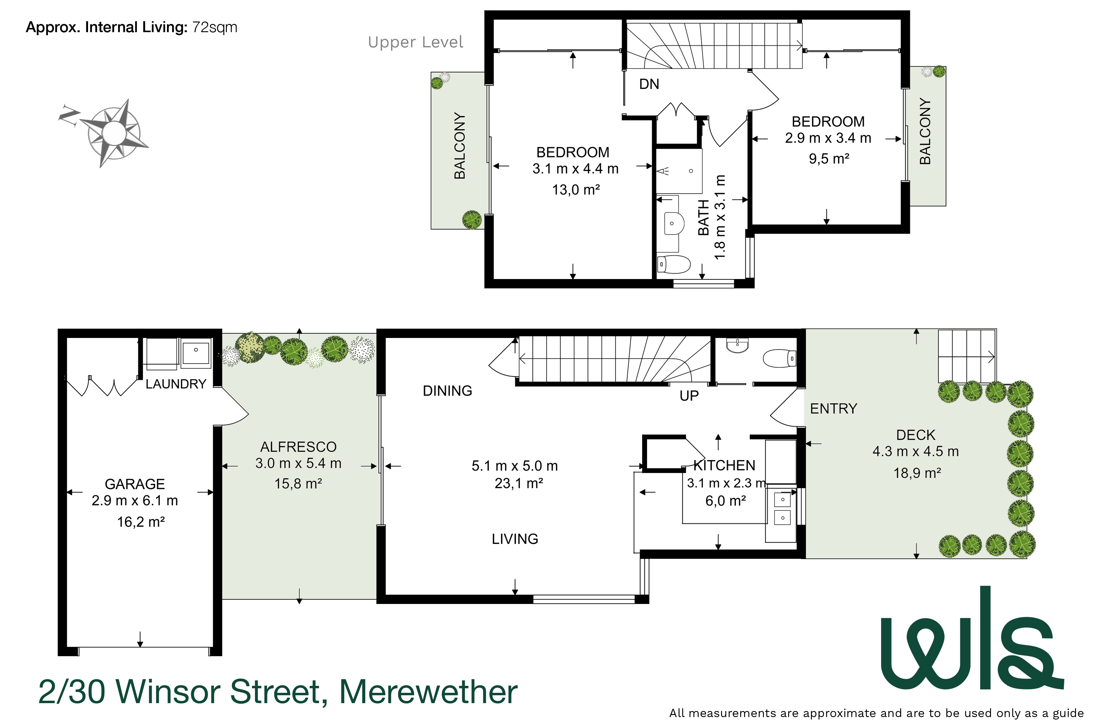 2-bedroom unit at 2 30 WINSOR STREET, MEREWETHER NSW 2291, , New South Wales