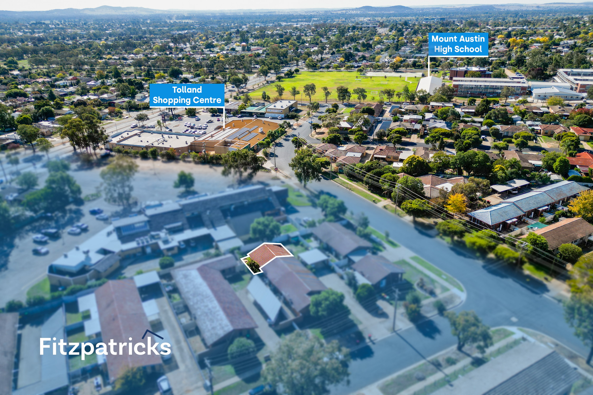 2-bedroom unit at 3/2A Joyes Place, Tolland, NSW 2650, Wagga Wagga, New South Wales