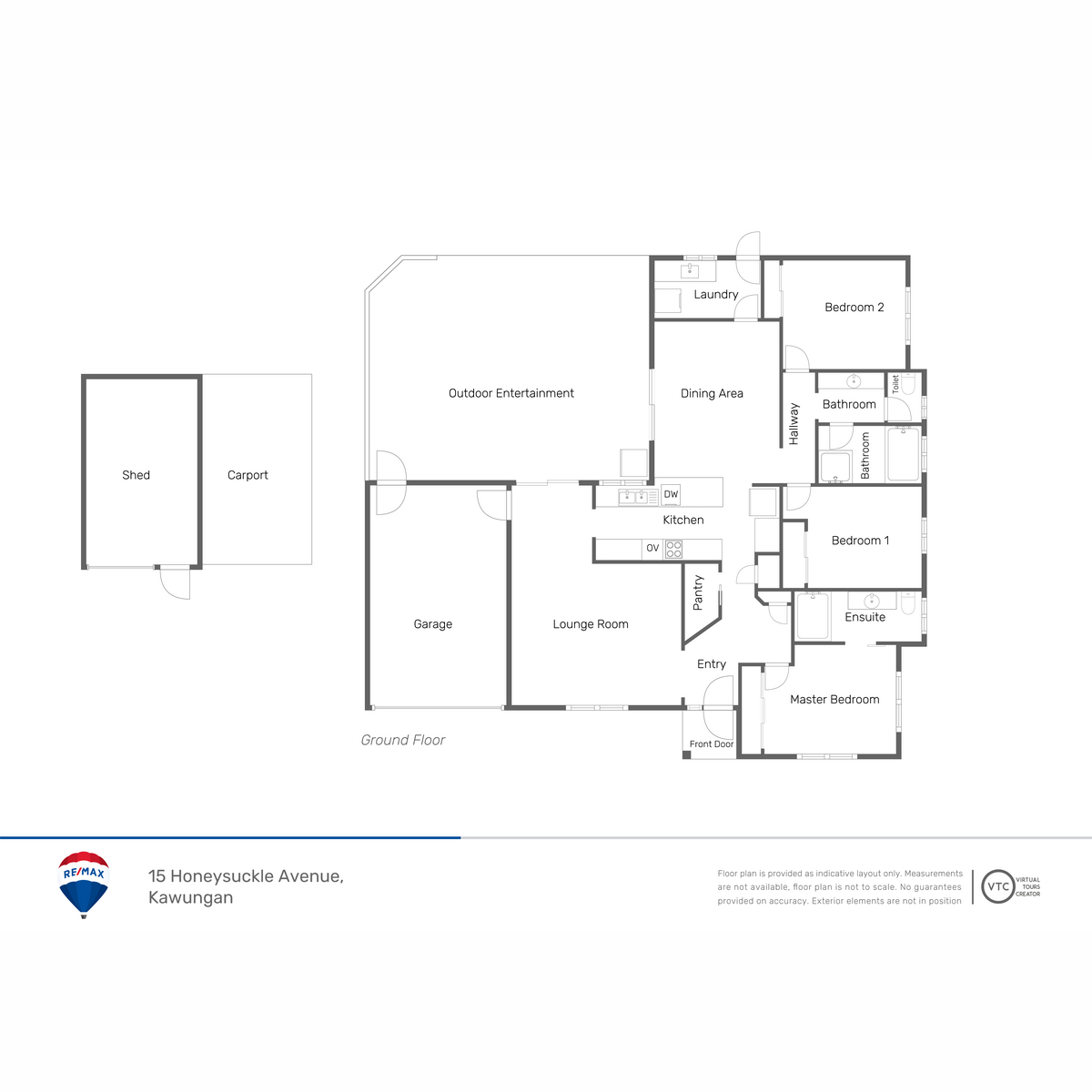 3-bedroom house at 15 HONEYSUCKLE AVENUE, Kawungan QLD 4655, Fraser Coast, Queensland