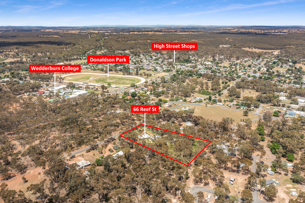 2-bedroom house at 66 Reef Street, Wedderburn, VIC 3518, Loddon, Victoria