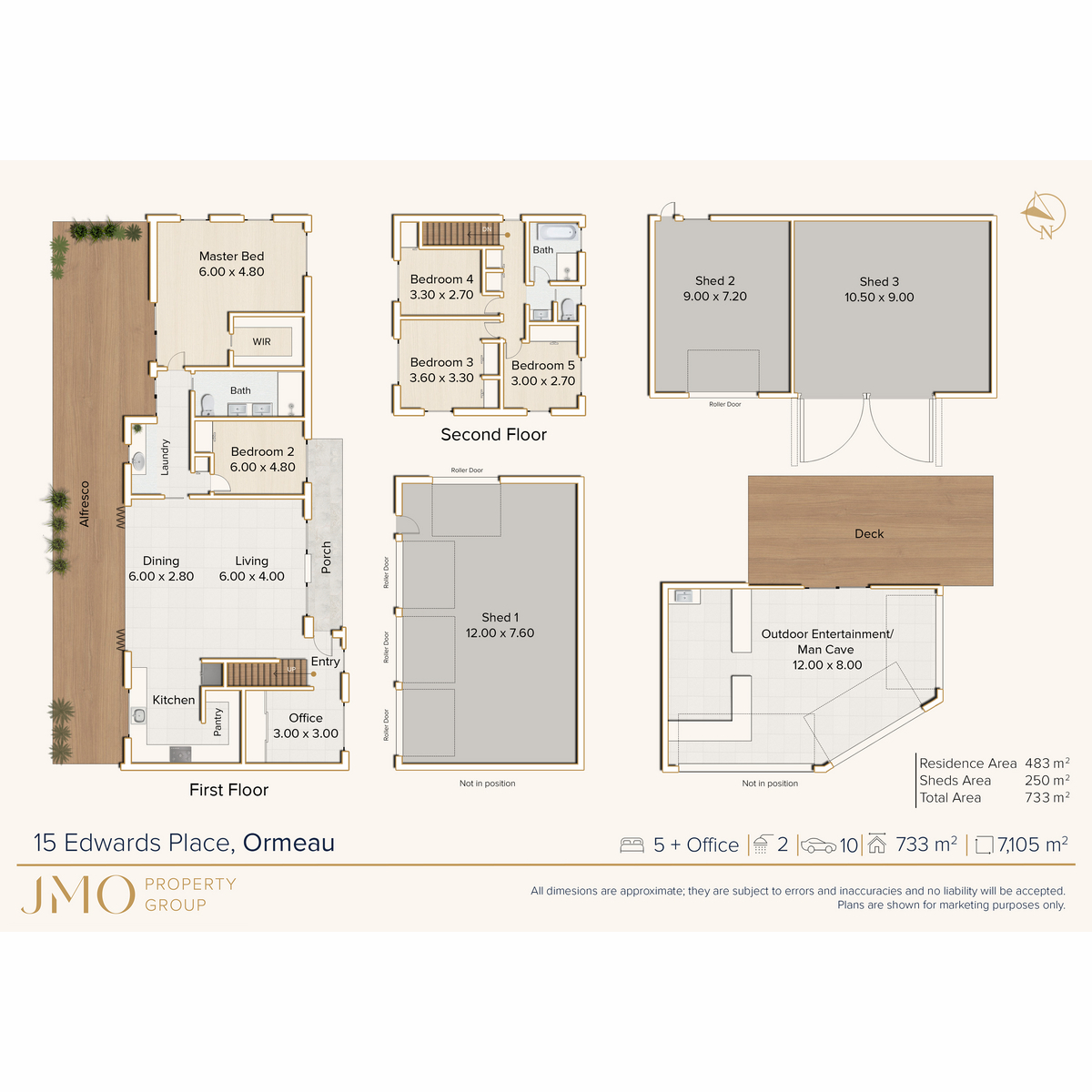 5-bedroom house at 15 Edwards Place, Ormeau, QLD 4208, Gold Coast, Queensland