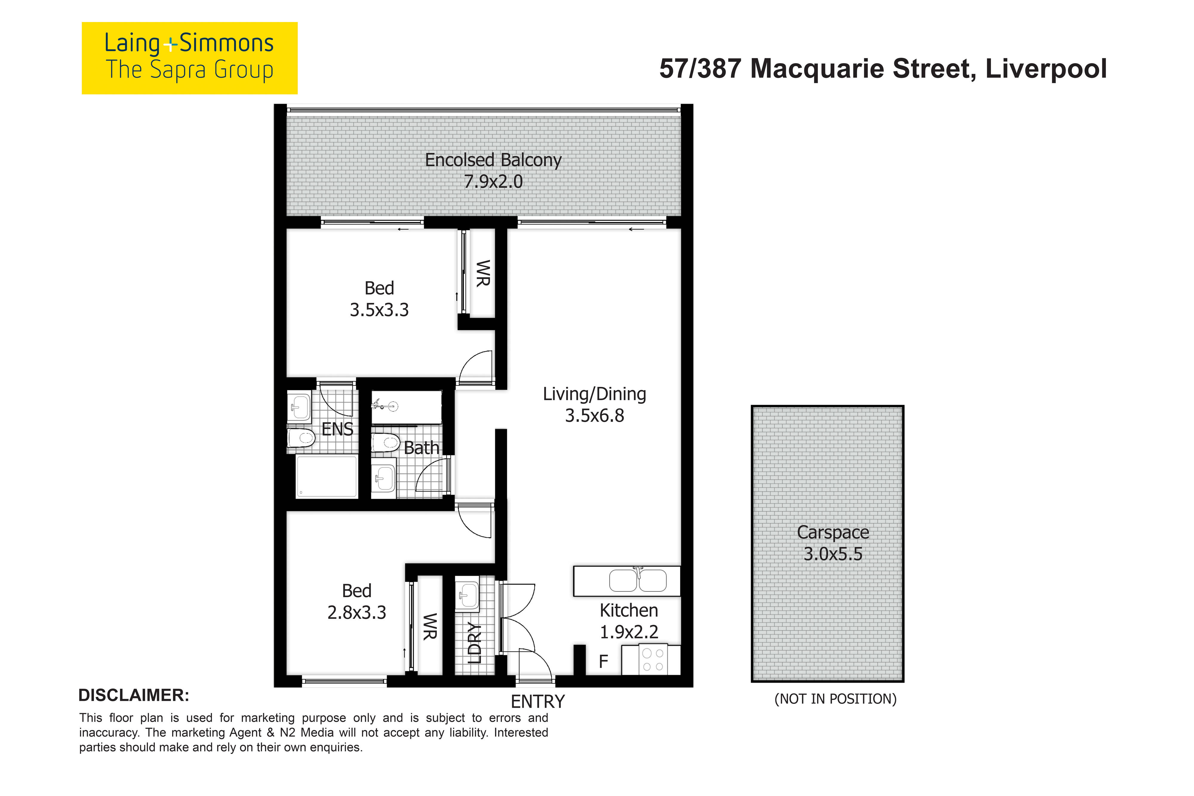 57/387-389 Macquarie Street, Liverpool, Nsw, 2170 - Image 1