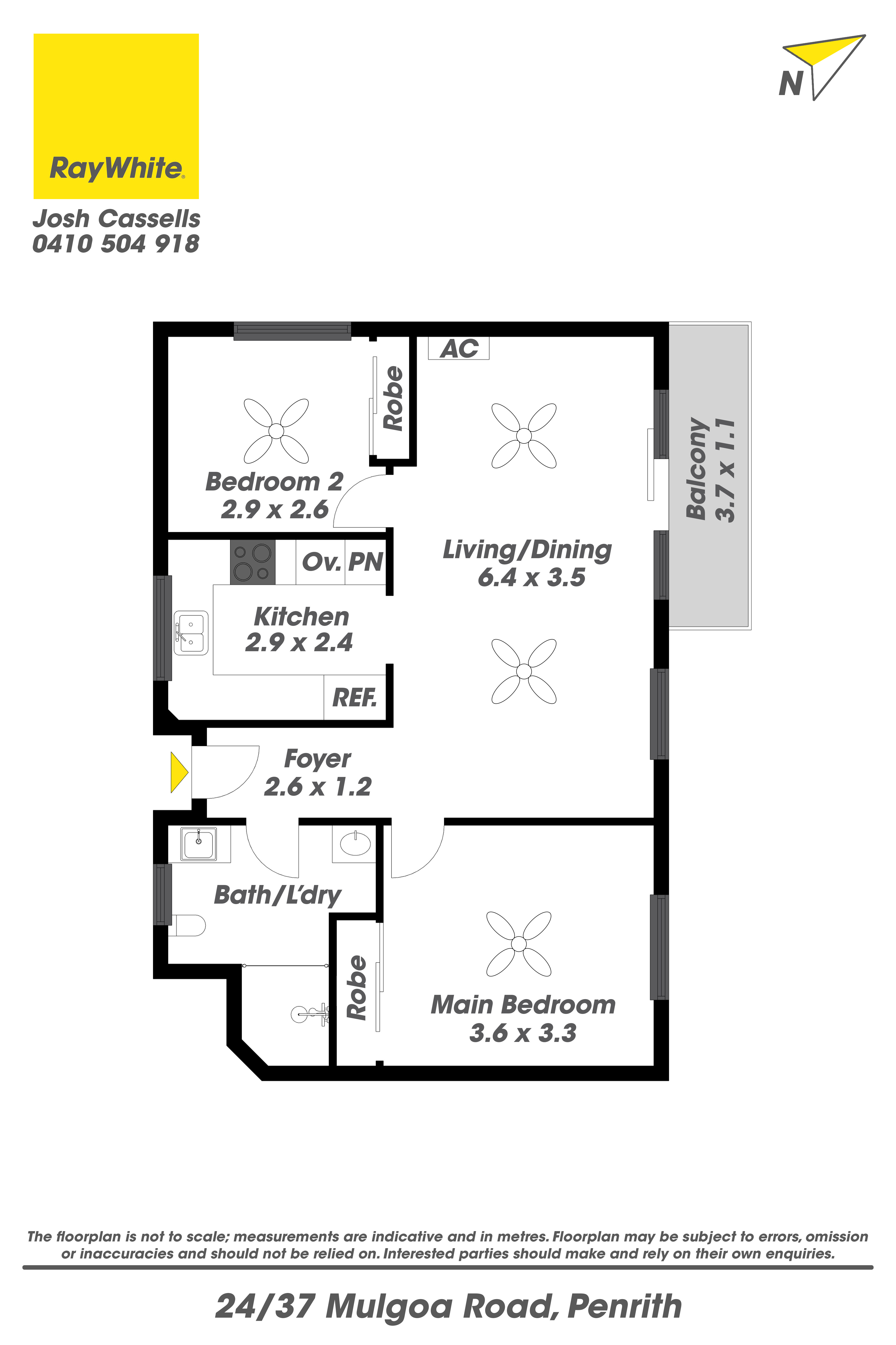 2-bedroom unit at 24/37 Mulgoa Road, Penrith, NSW 2750, Penrith, New South Wales