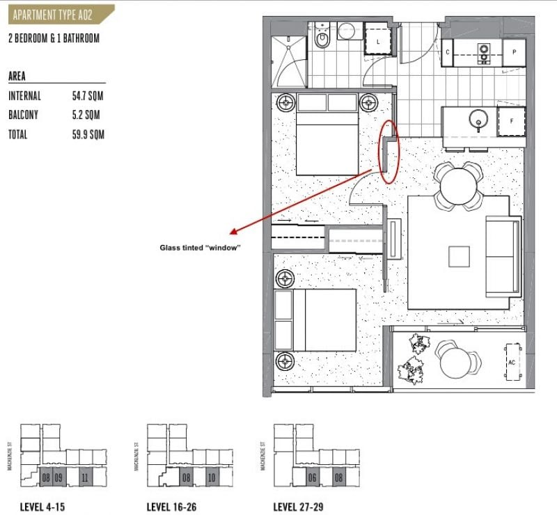 2-bedroom unit at 2610/33 Mackenzie Street, Melbourne, VIC 3000, Melbourne, Victoria