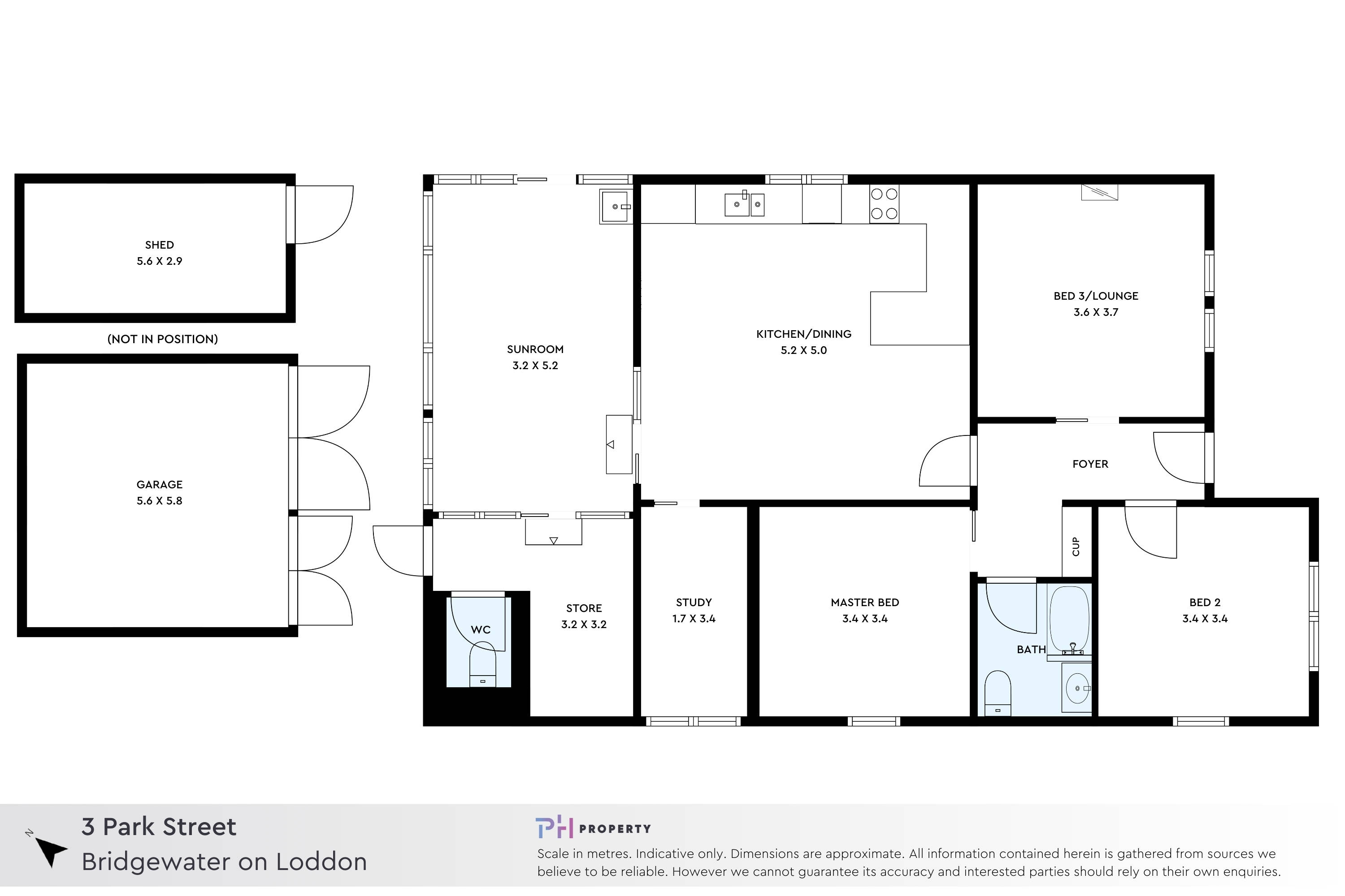 2-bedroom house at 3 Park Street, Bridgewater On Loddon, VIC 3516, Loddon, Victoria