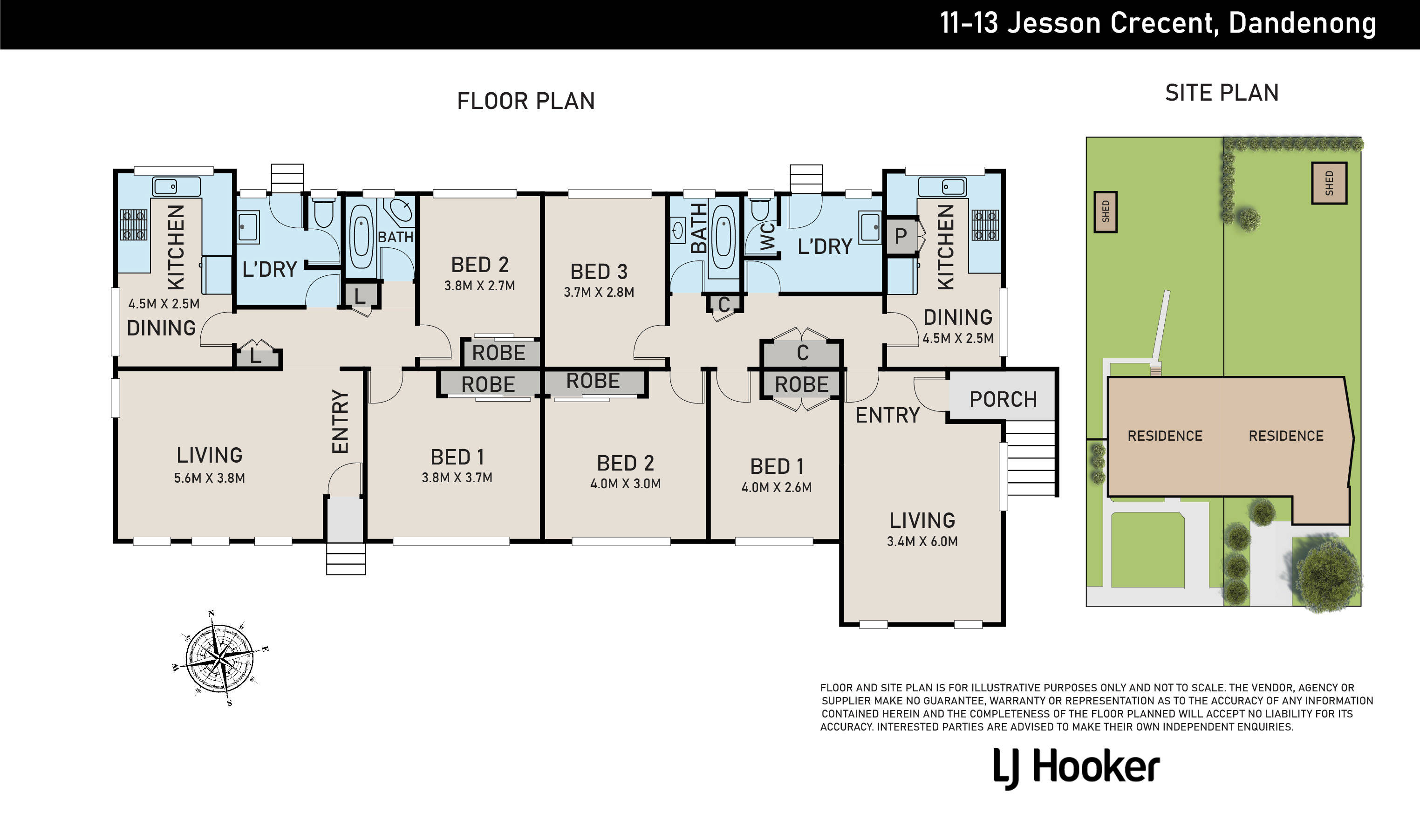 5-bedroom house at 11-13 Jesson Crescent, Dandenong, Vic, 3175, Greater Dandenong, Victoria