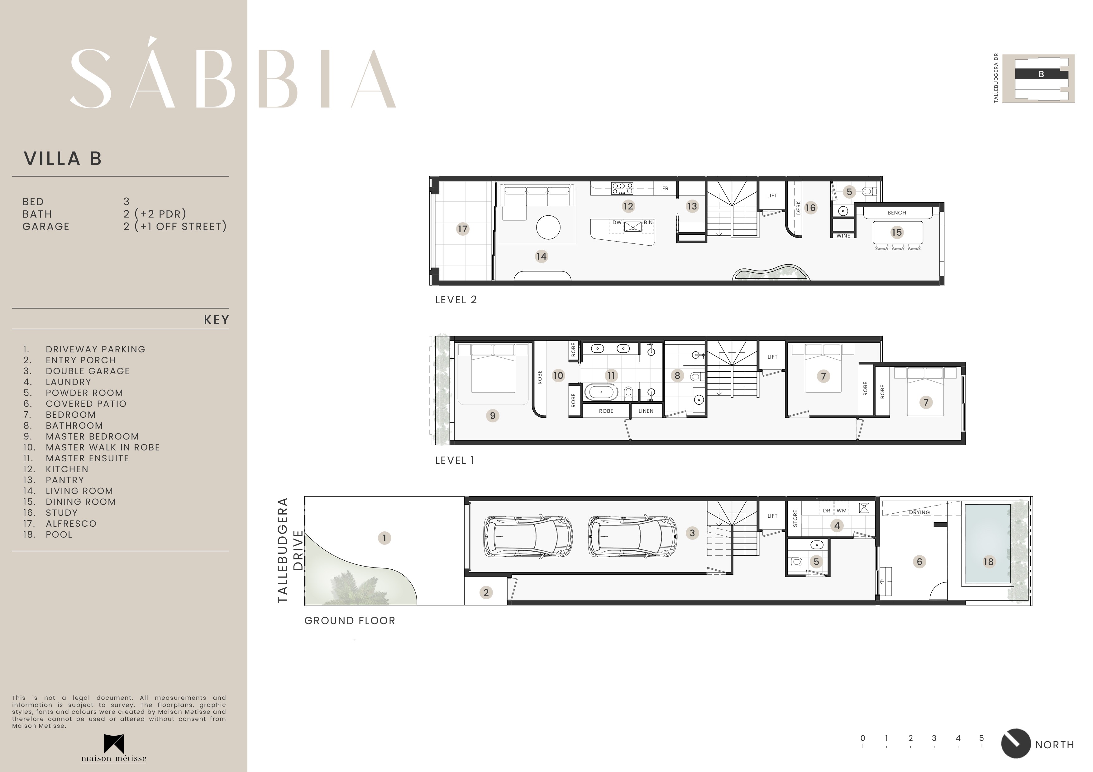 3-bedroom unit at 5/26 Tallebudgera Drive, Palm Beach, Qld, 4221, Gold Coast, Queensland